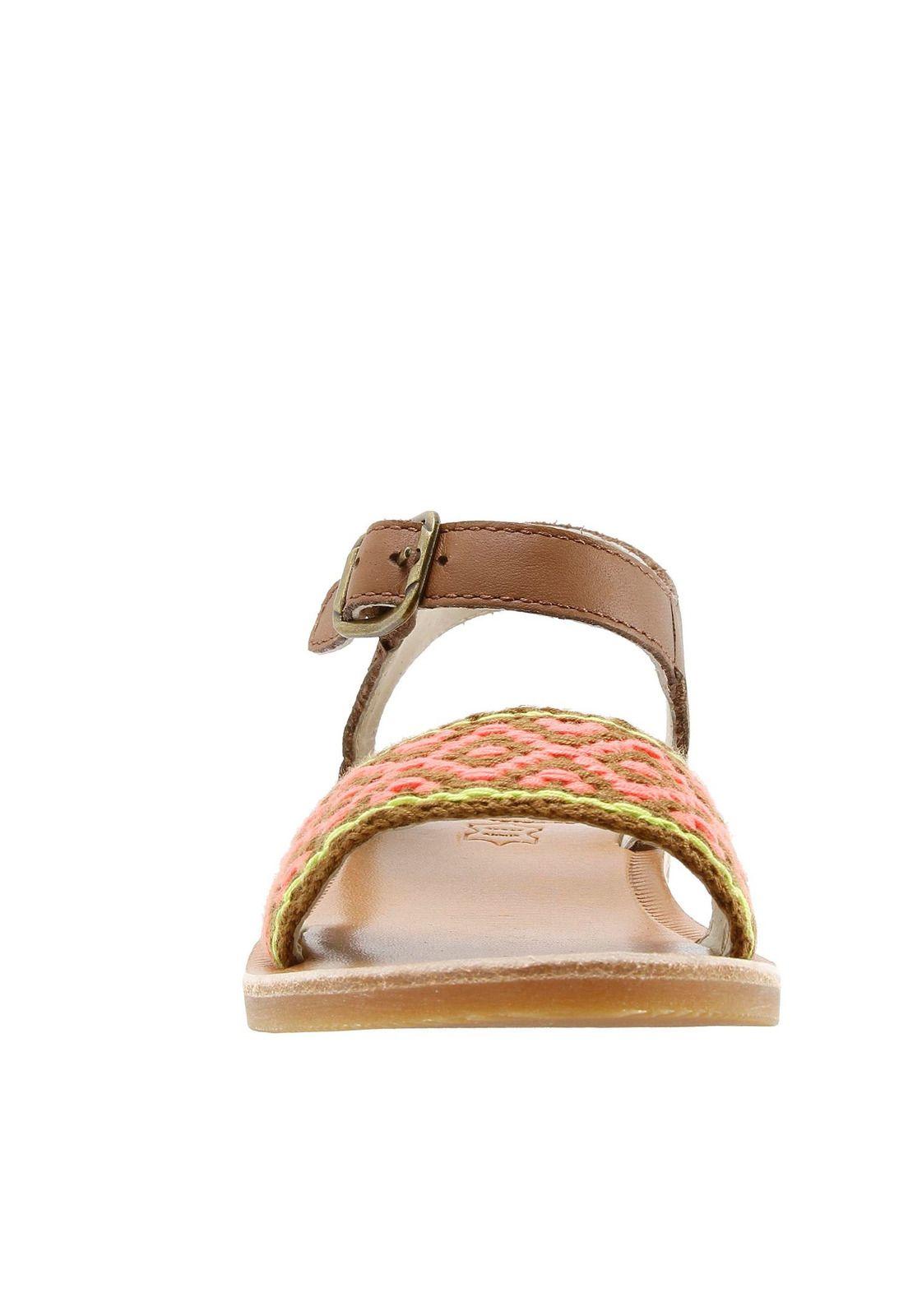 Sandalia Cuero Ella Café-4