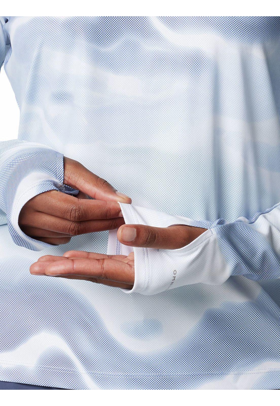 Polera Mujer Summit Valley Sun Azul-5