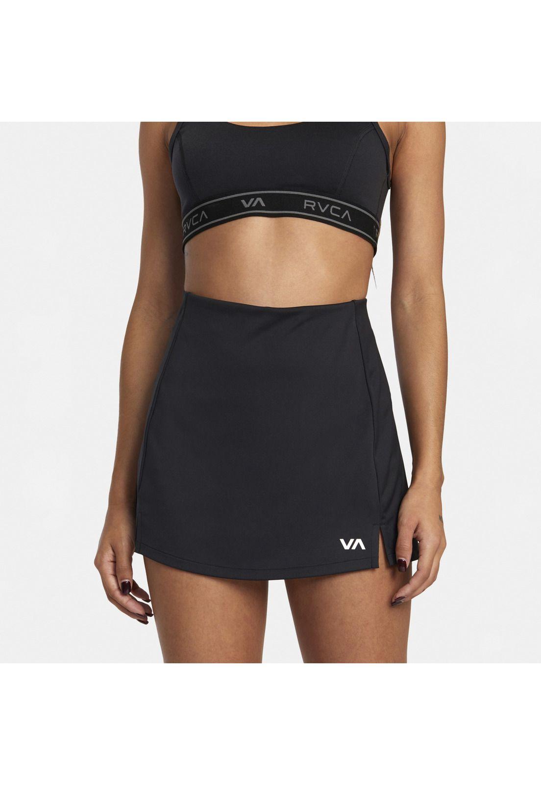 Falda Essentialtenniktsk Negro Mujer-4