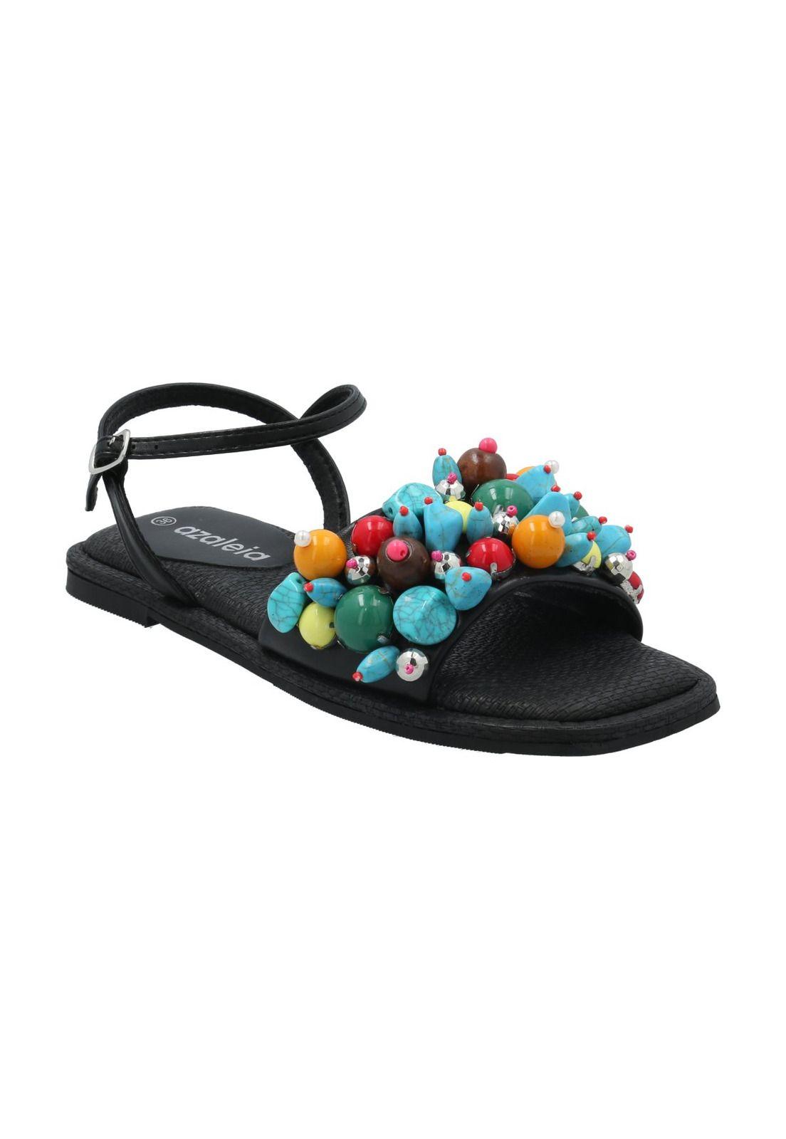 Sandalia Mujer Anneta Negro-0