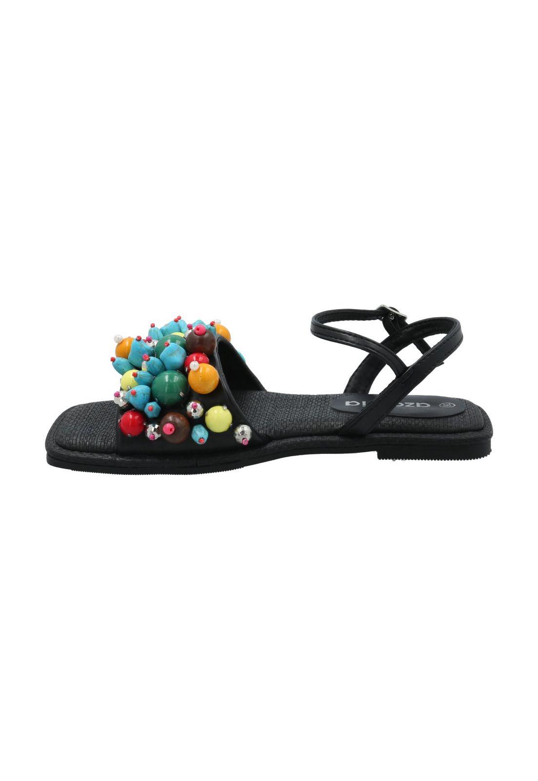 Sandalia Mujer Anneta Negro-5