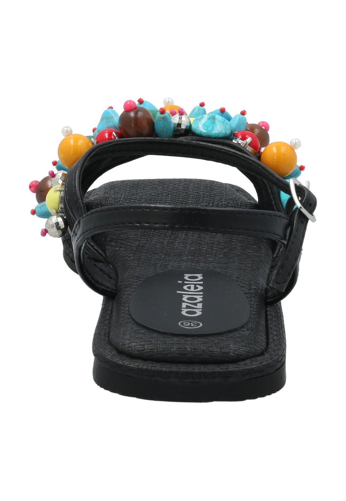 Sandalia Mujer Anneta Negro-6
