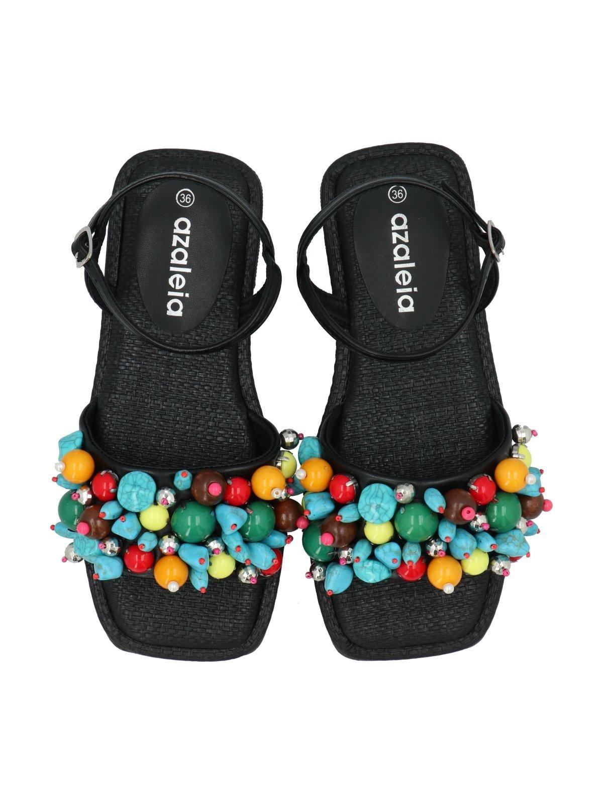 Sandalia Mujer Anneta Negro-7