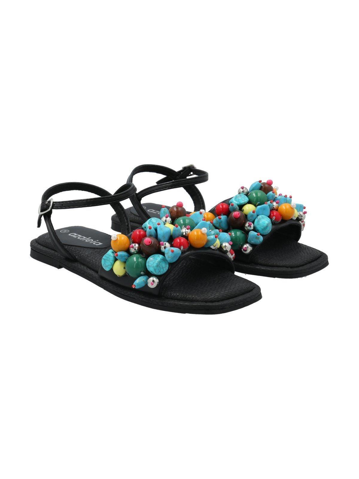 Sandalia Mujer Anneta Negro-8