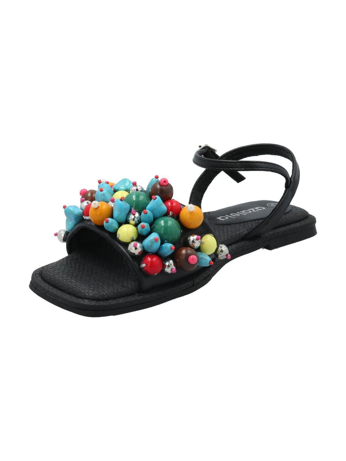Sandalia Mujer Anneta Negro-4