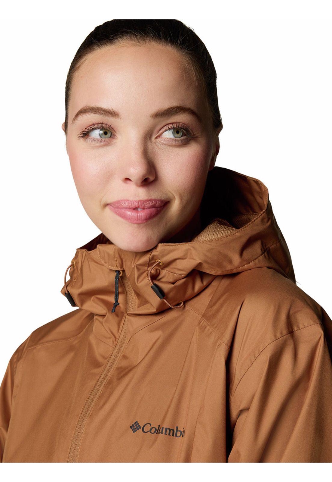 Cortaviento Mujer Inner Limits Iii Café-3