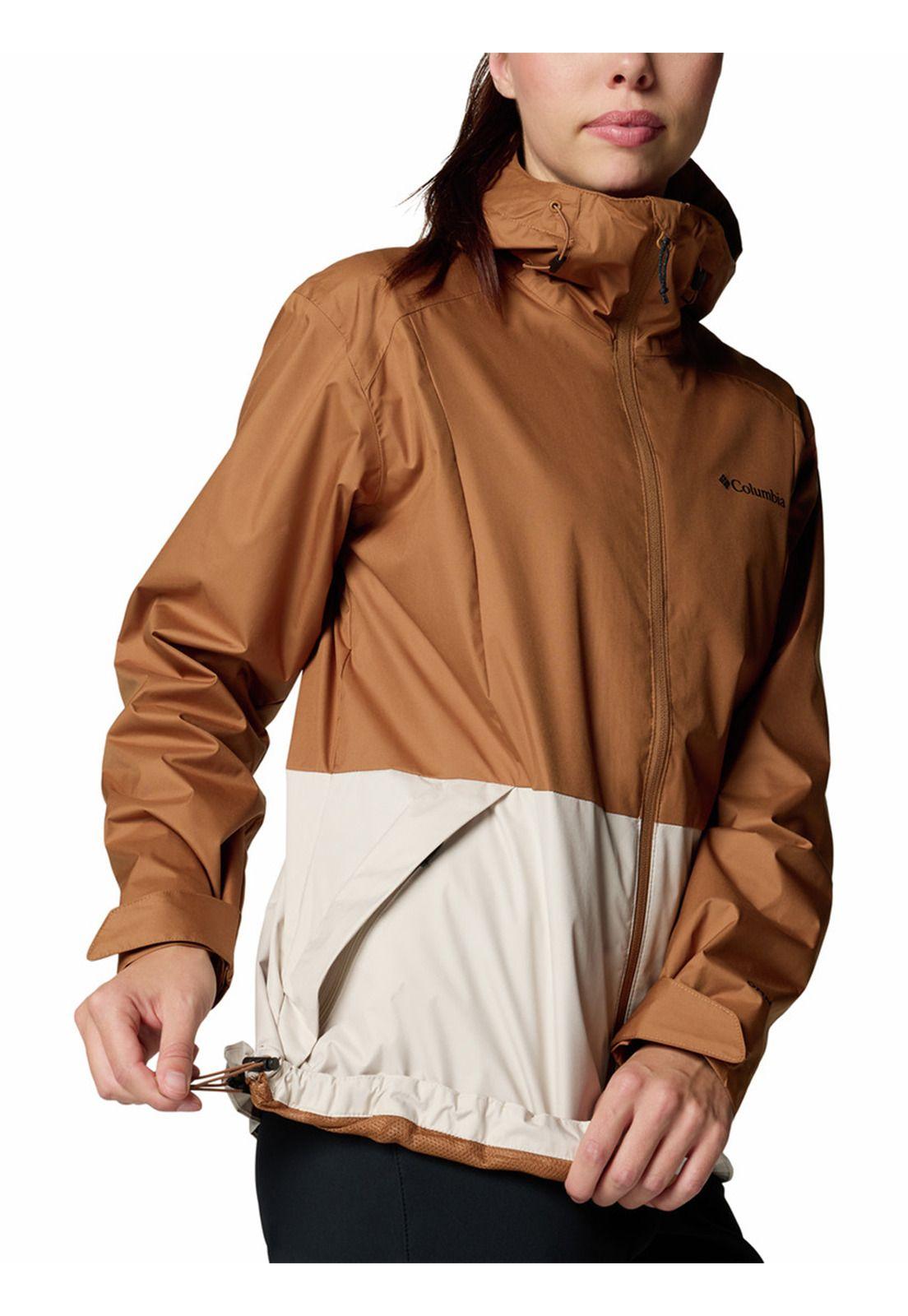 Cortaviento Mujer Inner Limits Iii Café-4