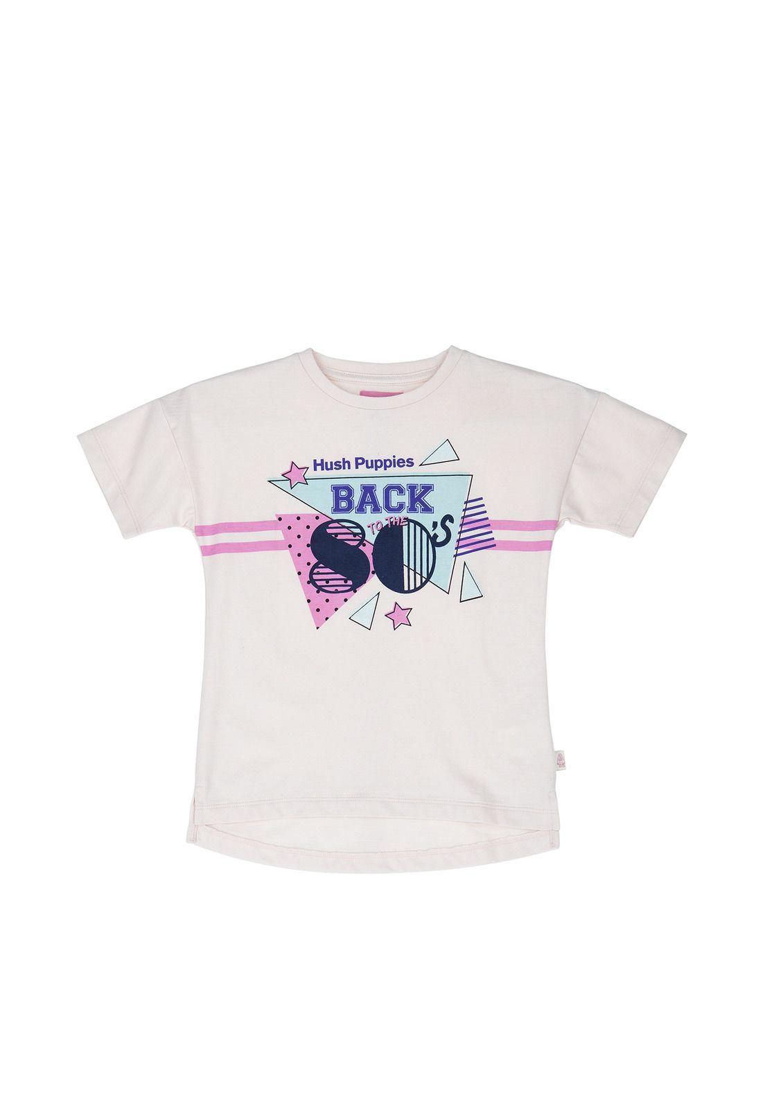 Polera Niña Huston Rosado-0