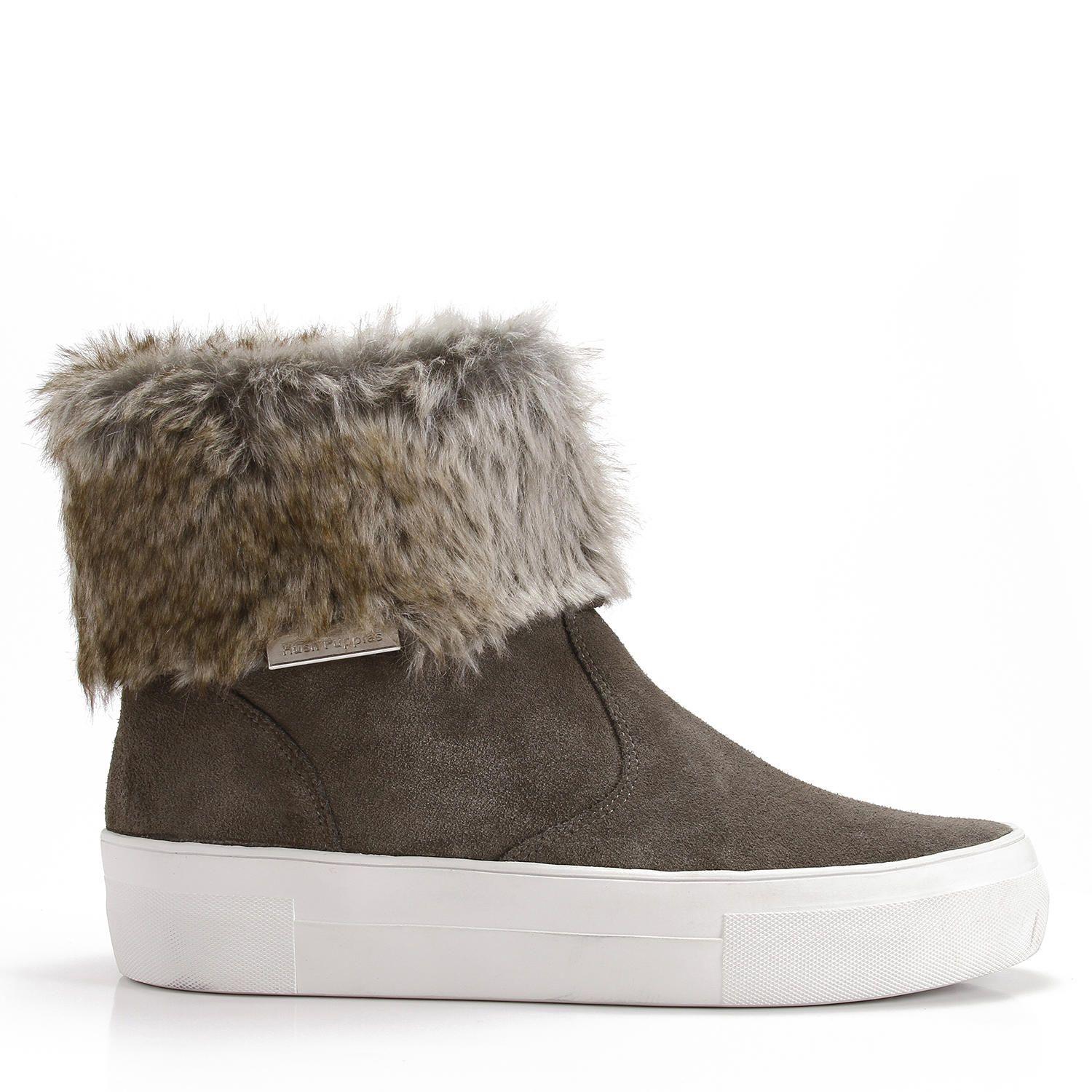 Botin Cuero Mujer Jess Gris-2
