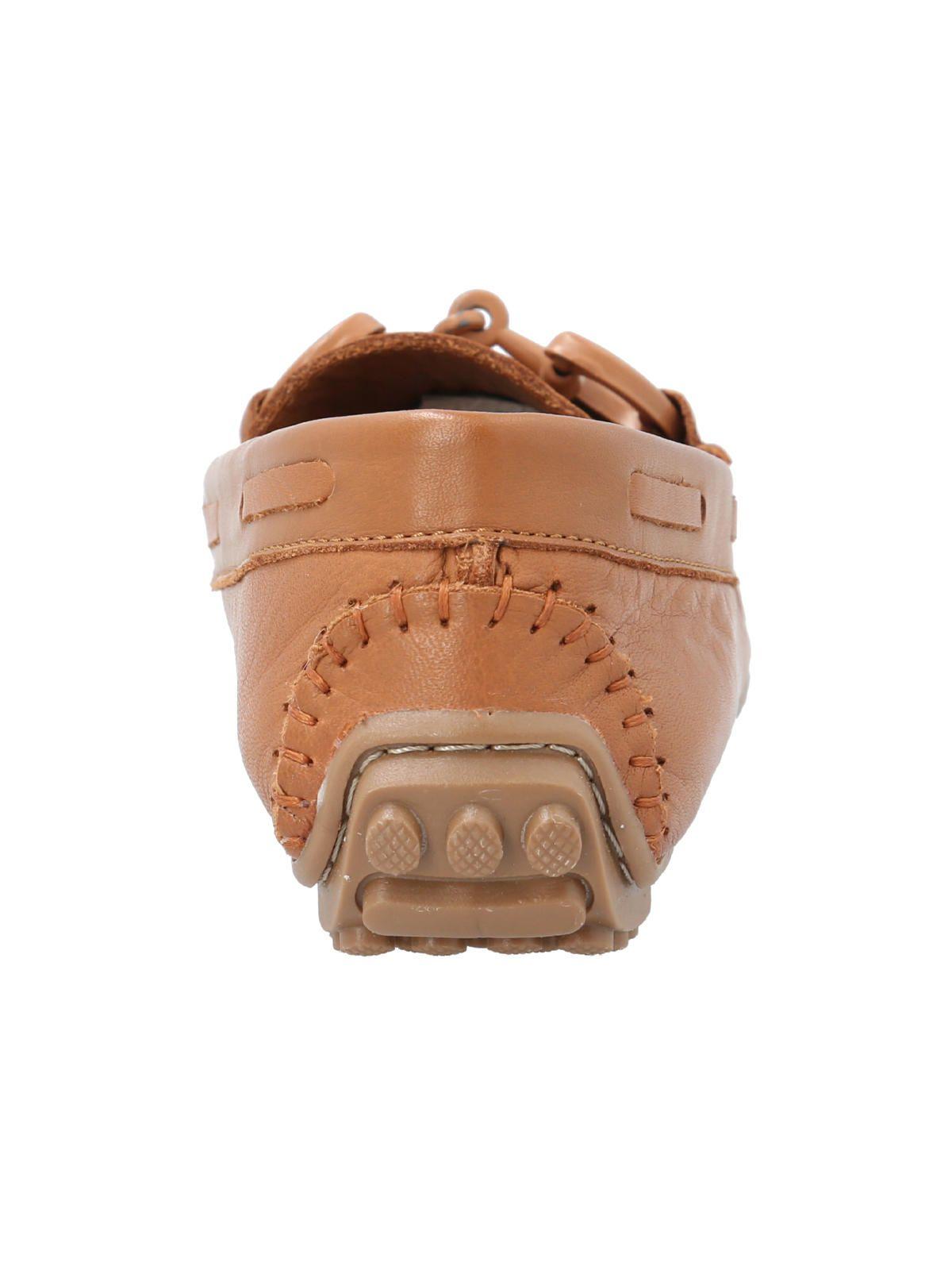 Mocasín Cuero Mujer Marizia Café -5