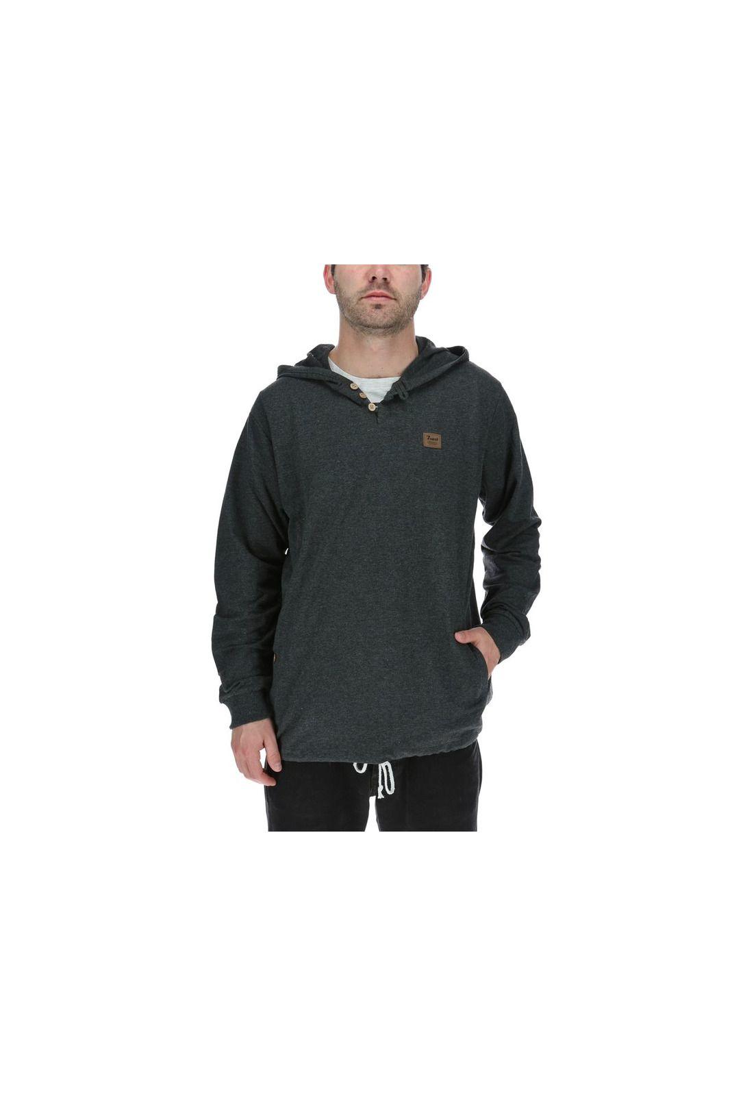 Poleron Hombre Light Sunset Negro-0