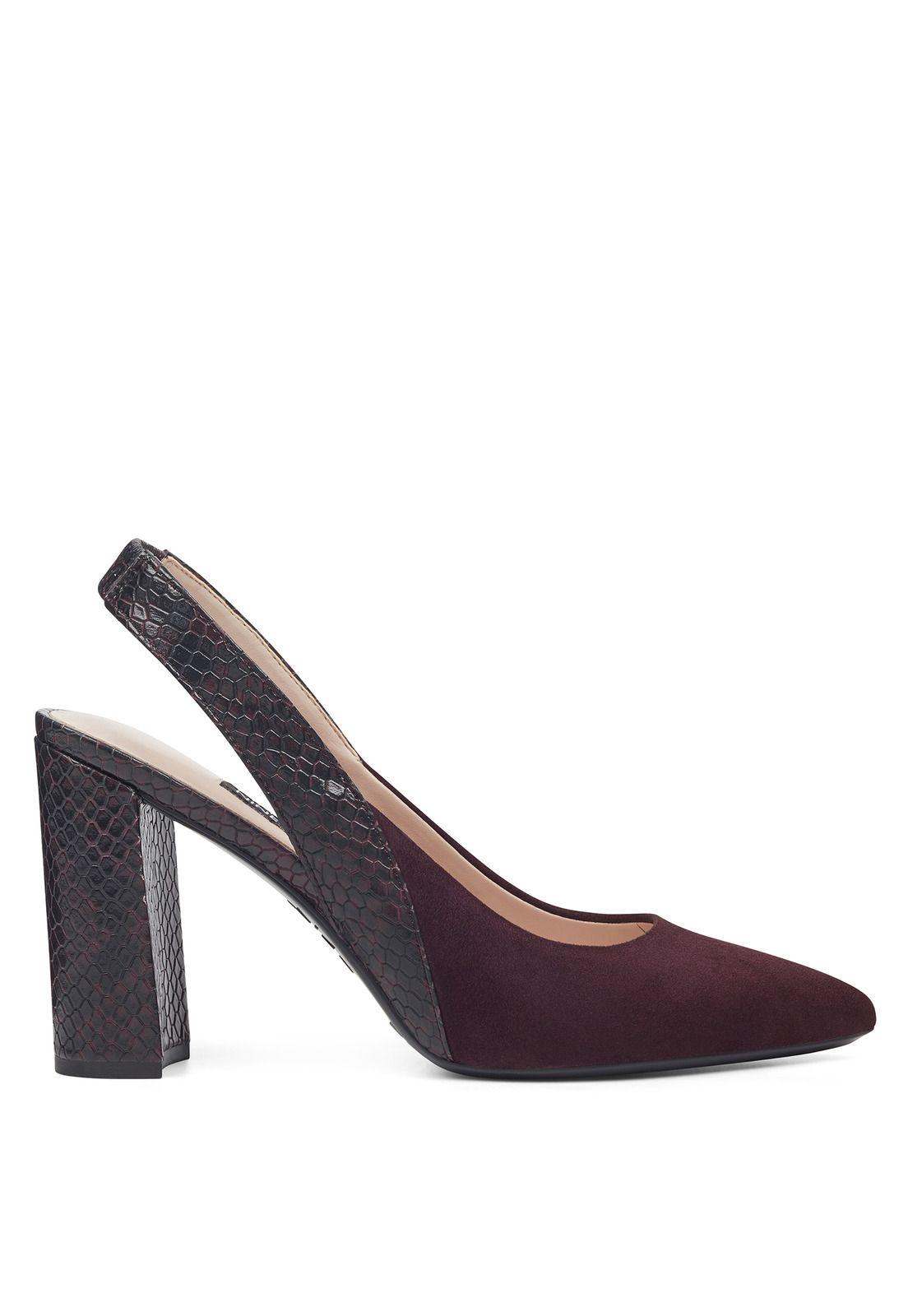 Zapato Arerick Croco Violeta Oscuro Mujer-0