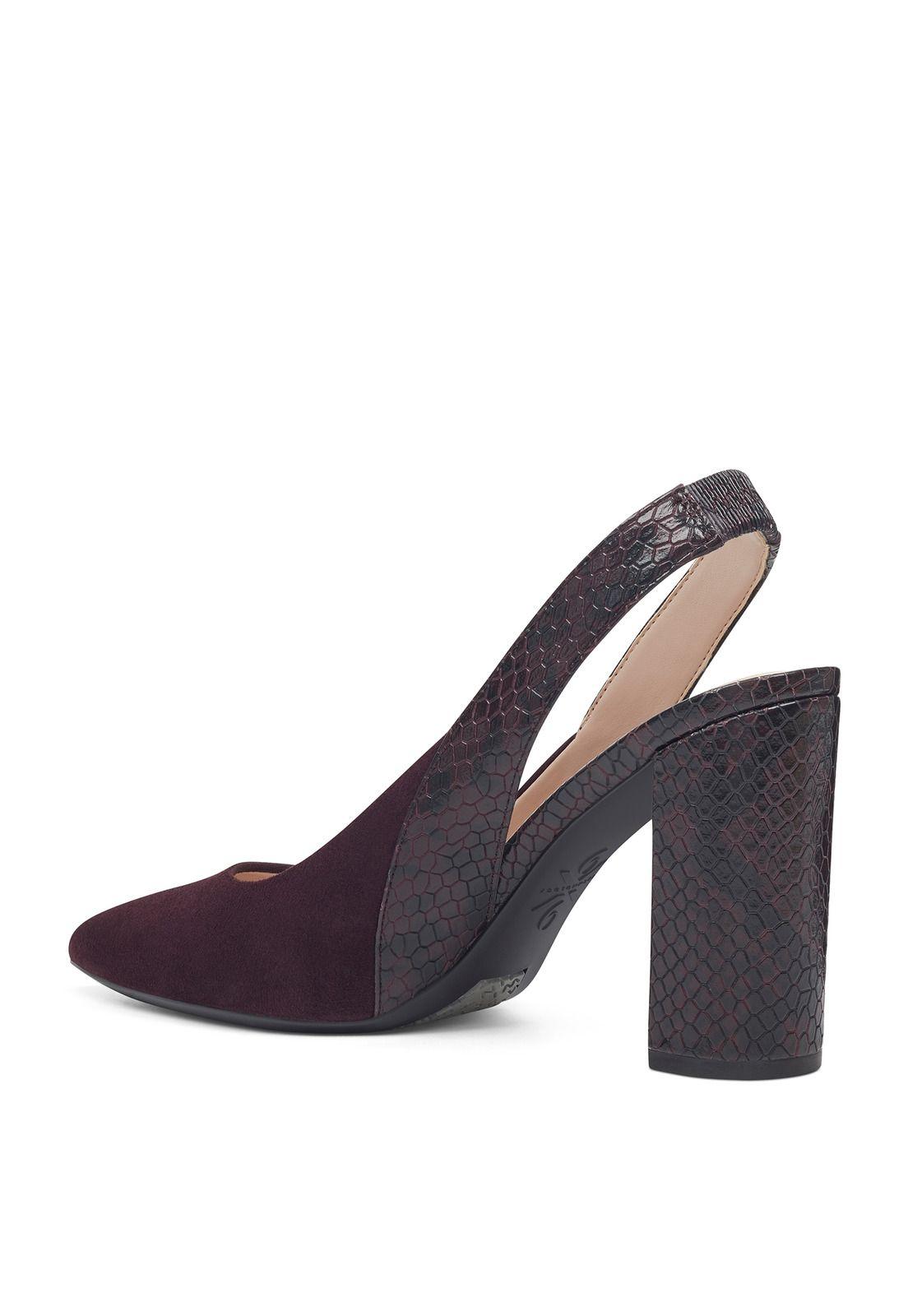 Zapato Arerick Croco Violeta Oscuro Mujer-4