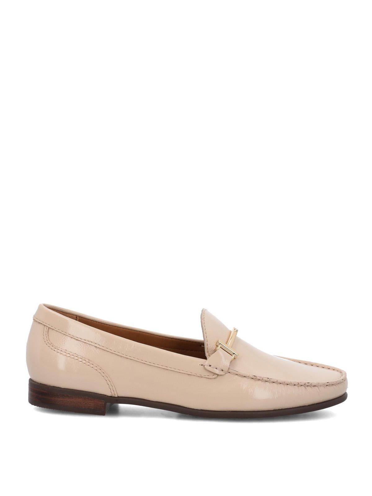 Mocasin Cuero Mujer Barta Beige/Crudo-0