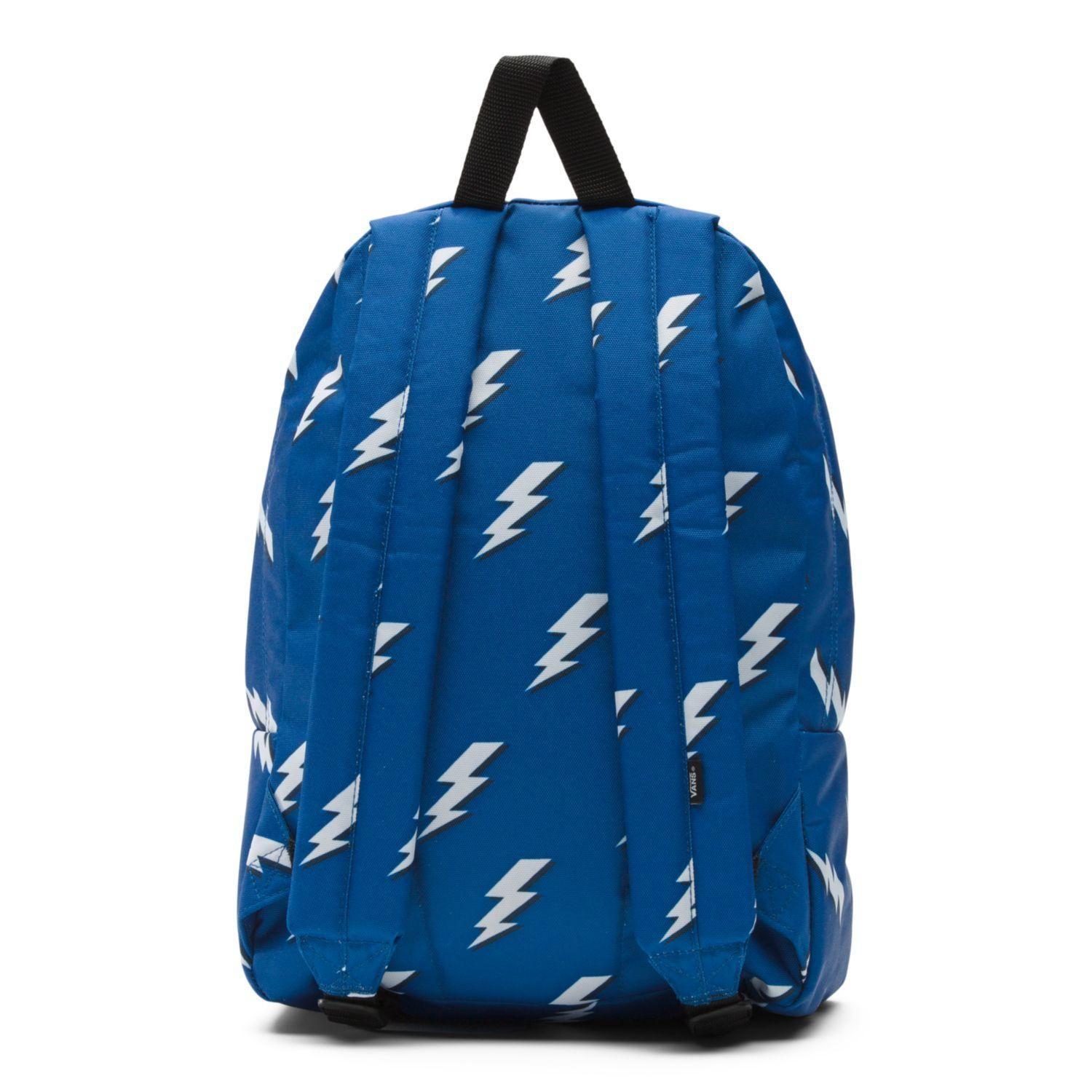 Mochila Niño By New Skool White-True Blue-3