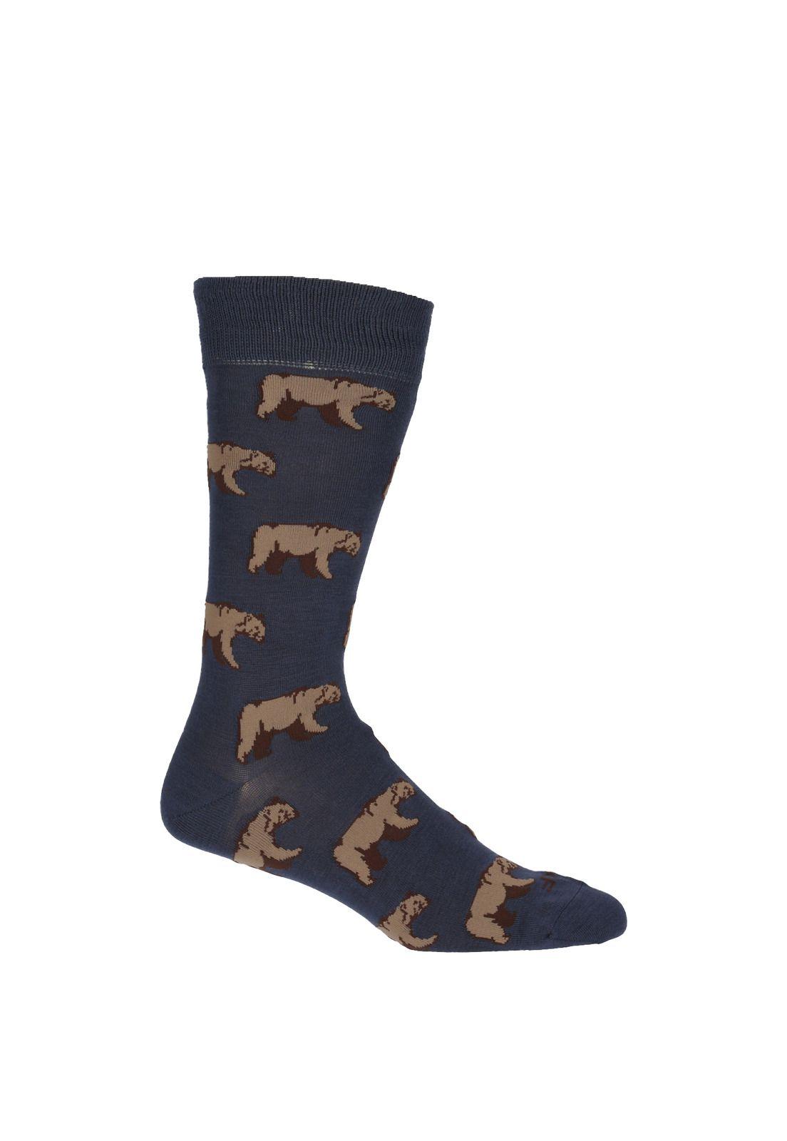 Pack 2 Calcetines Hombre Animal Multicolor-0