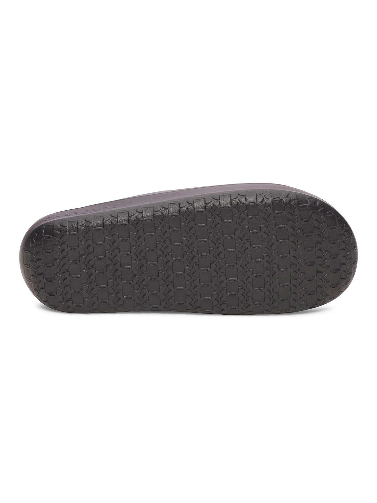 Sandalia Unisex Ua Charged+ Cush Negro-3