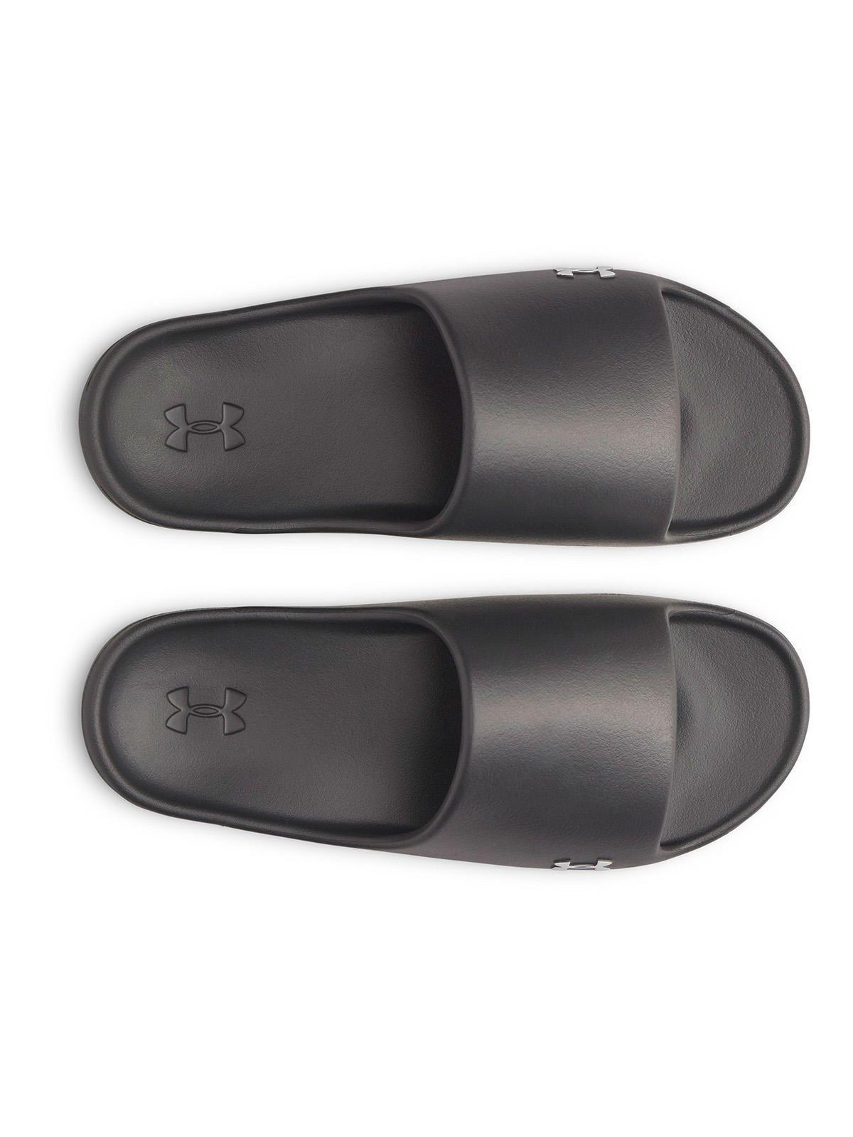 Sandalia Unisex Ua Charged+ Cush Negro-4