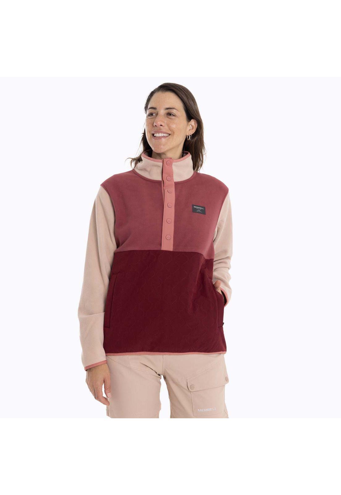 Polar Mujer Utukok Microfleece Burdeo Merrell-0