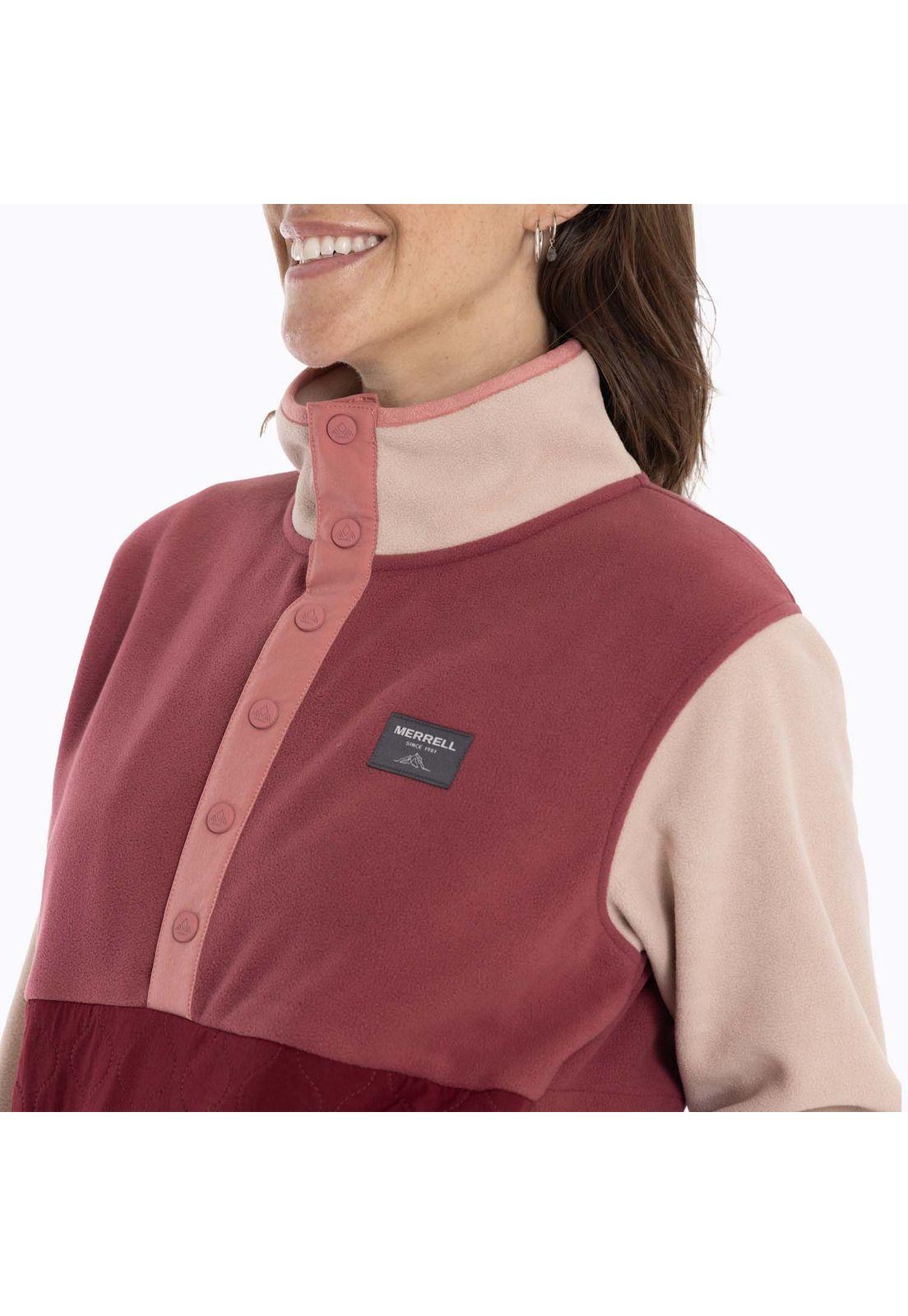 Polar Mujer Utukok Microfleece Burdeo Merrell-4