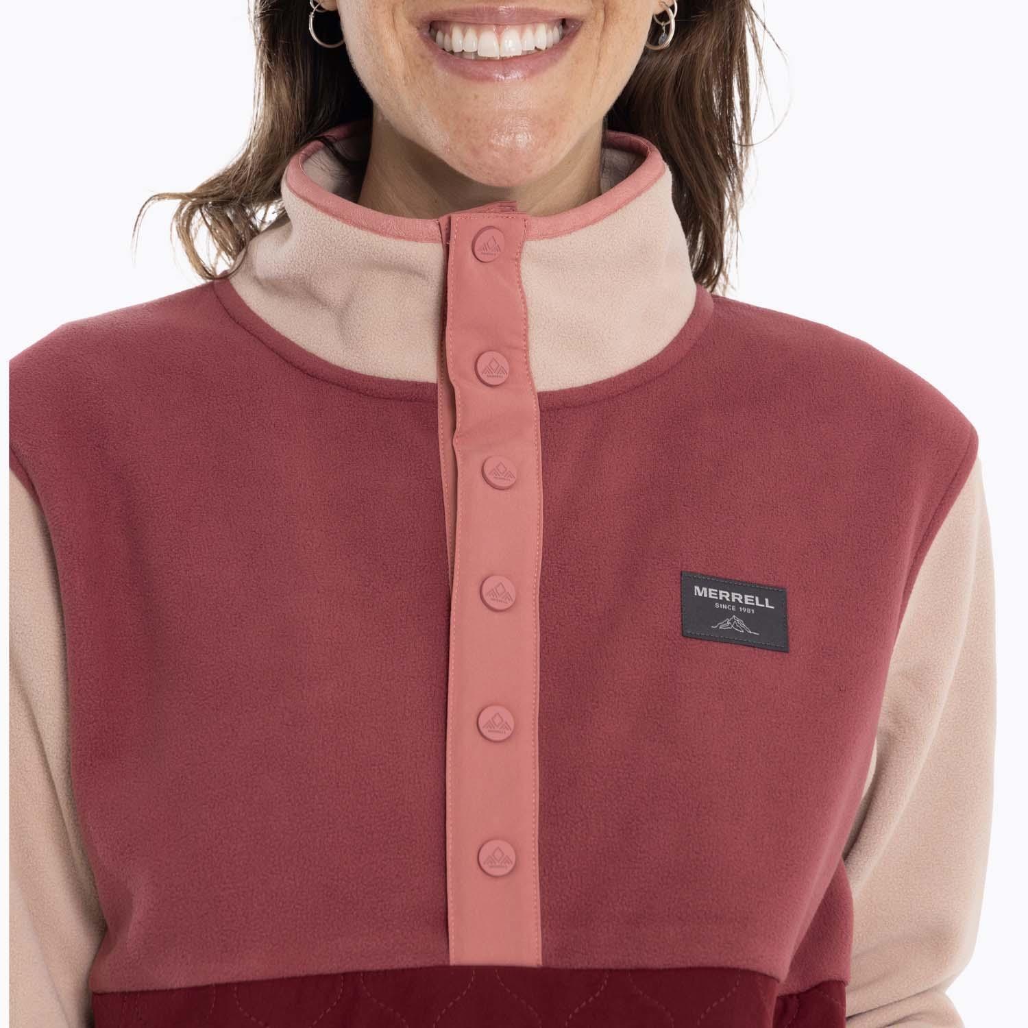 Polar Mujer Utukok Microfleece Burdeo Merrell-3