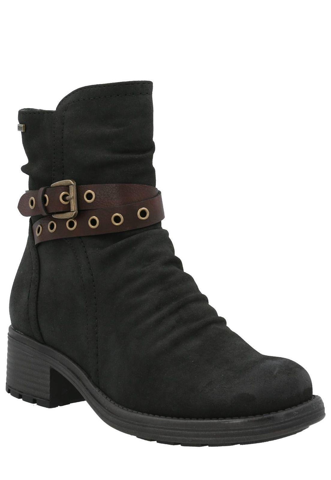 Botín Laredo Mujer Negro-0