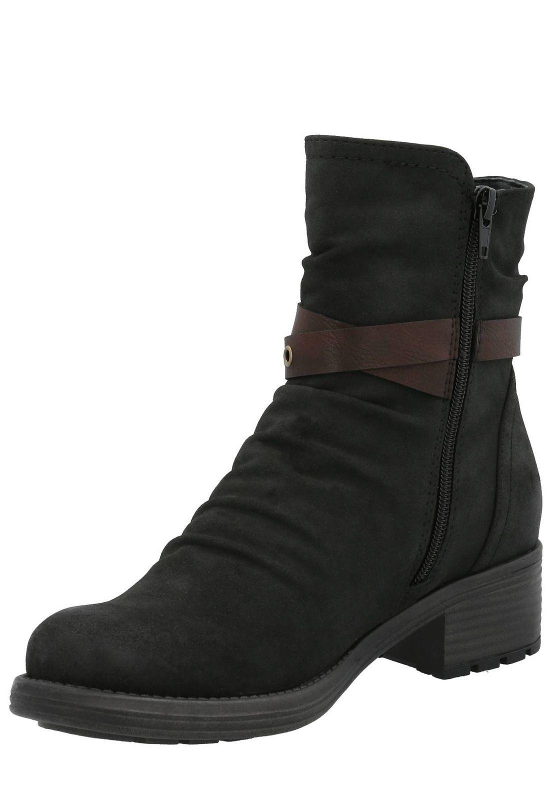 Botín Laredo Mujer Negro-4