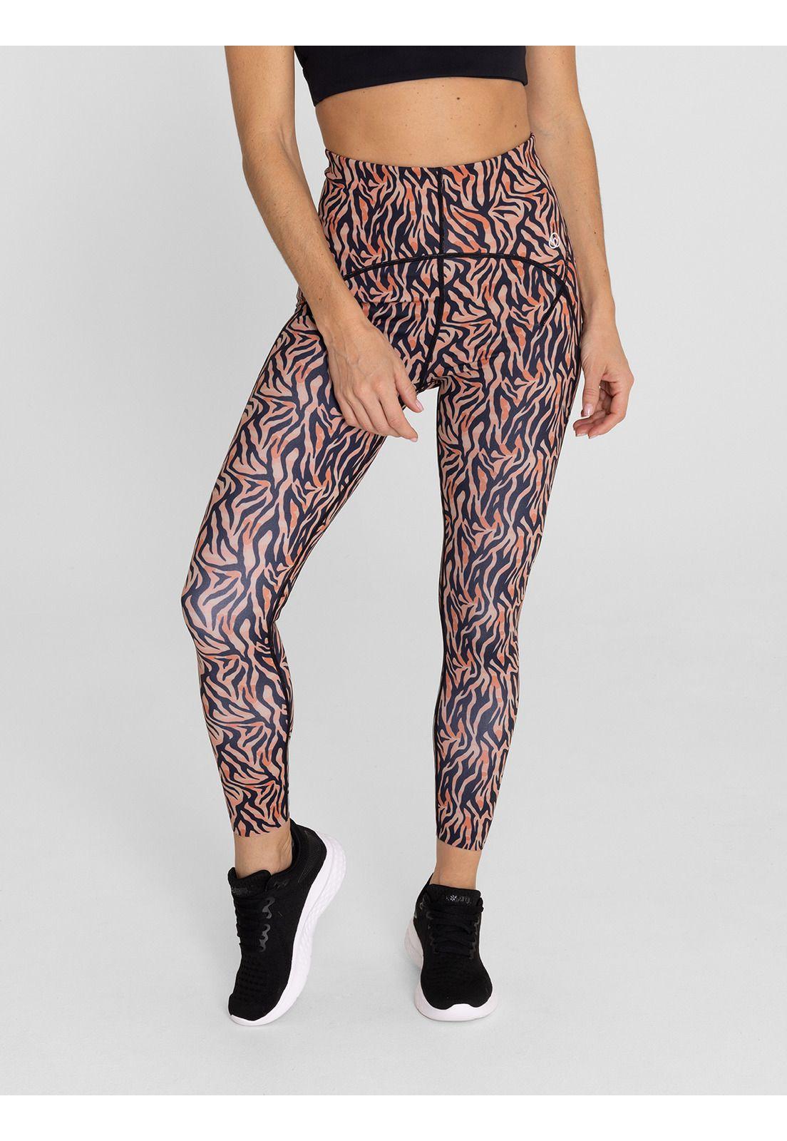 Calza 7/8 Mujer Ankle Helena Naranja-6