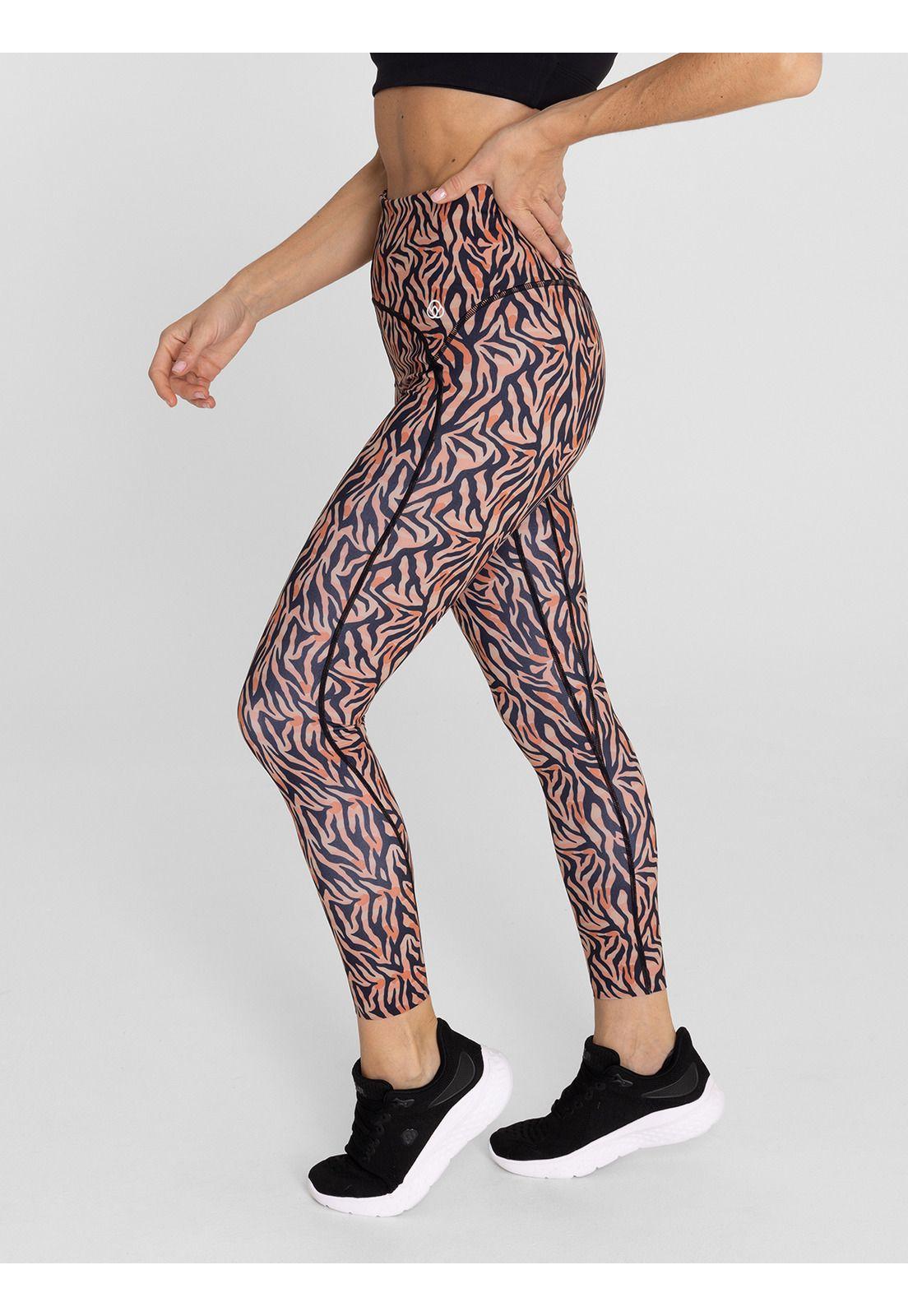 Calza 7/8 Mujer Ankle Helena Naranja-8