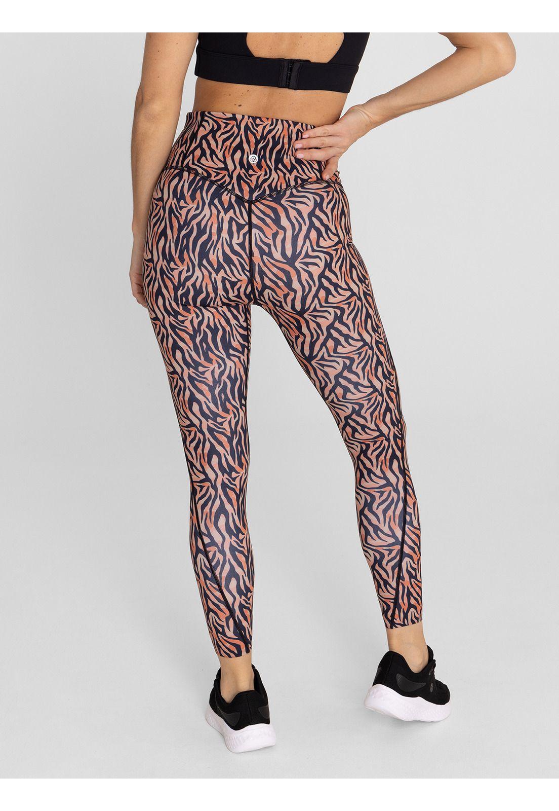 Calza 7/8 Mujer Ankle Helena Naranja-9