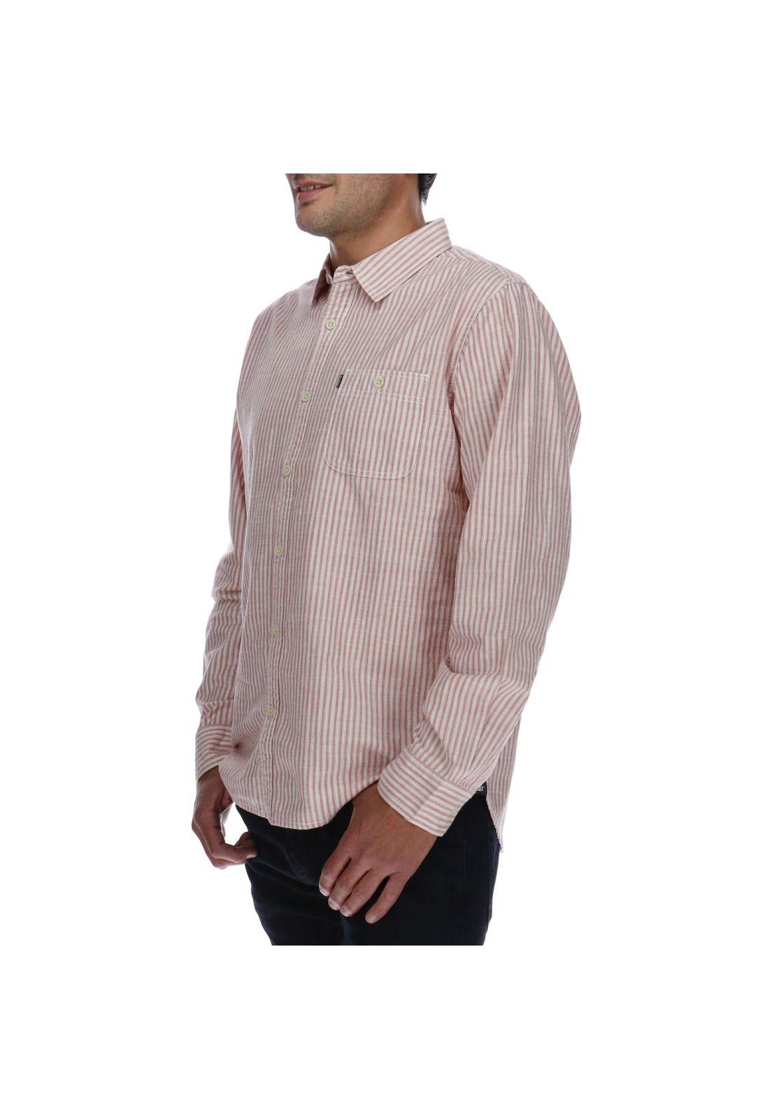 Camisa Ml Hombre Standard L/S Shirt Algodón Multicolor-1