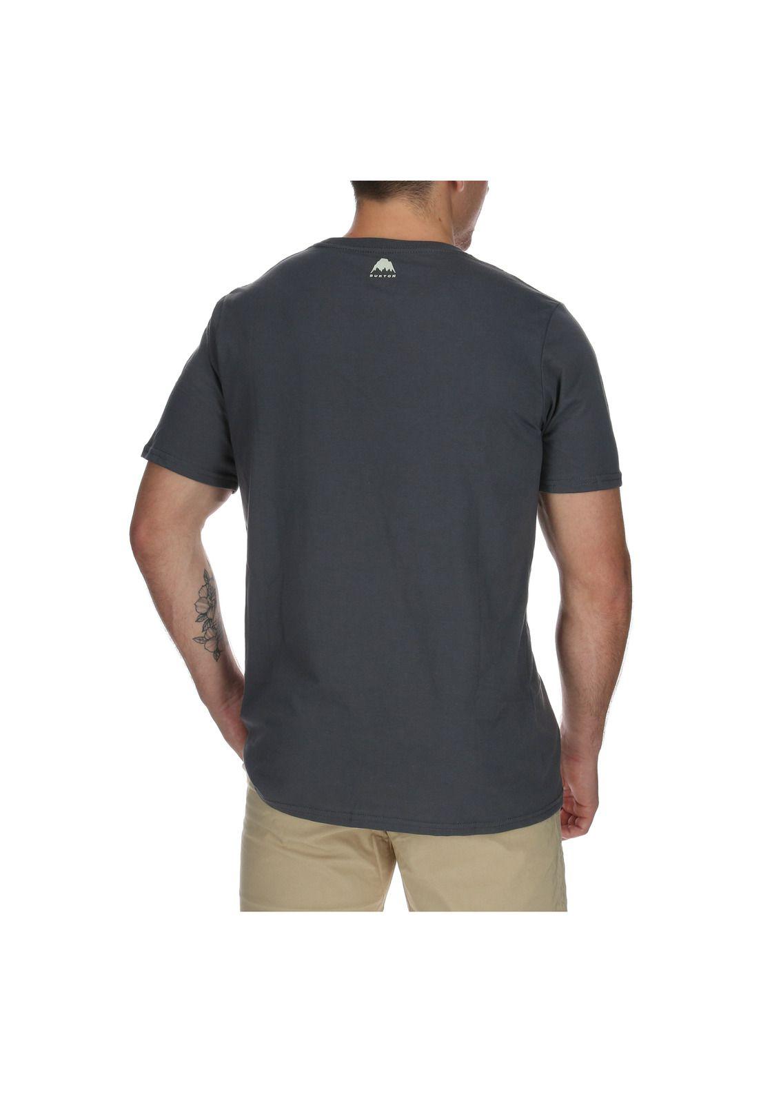 Polera M/C Hombre Pocket Logo I Gris-3