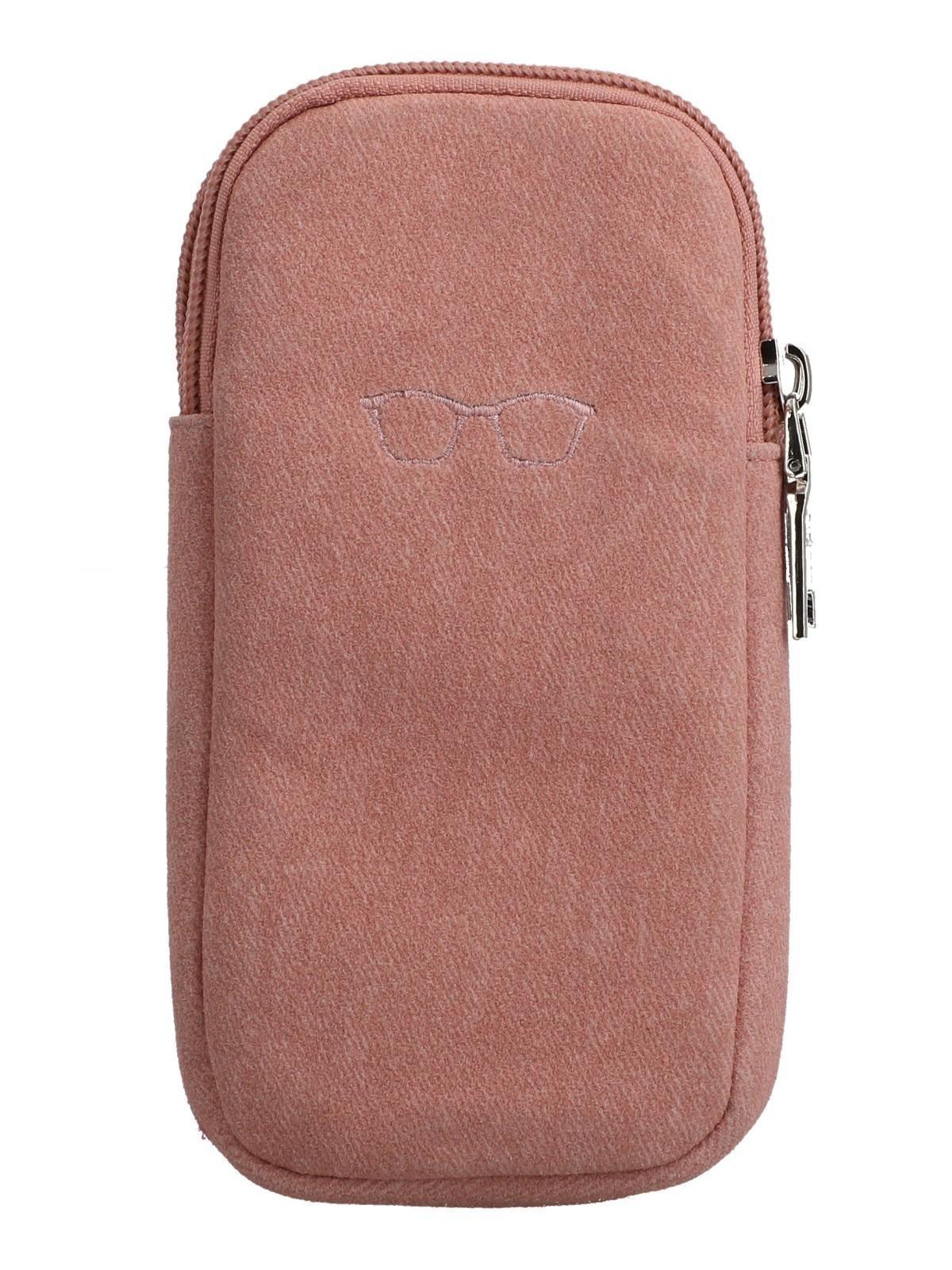 Estuche de anteojos Mujer Twin Glasscase Rosado-2