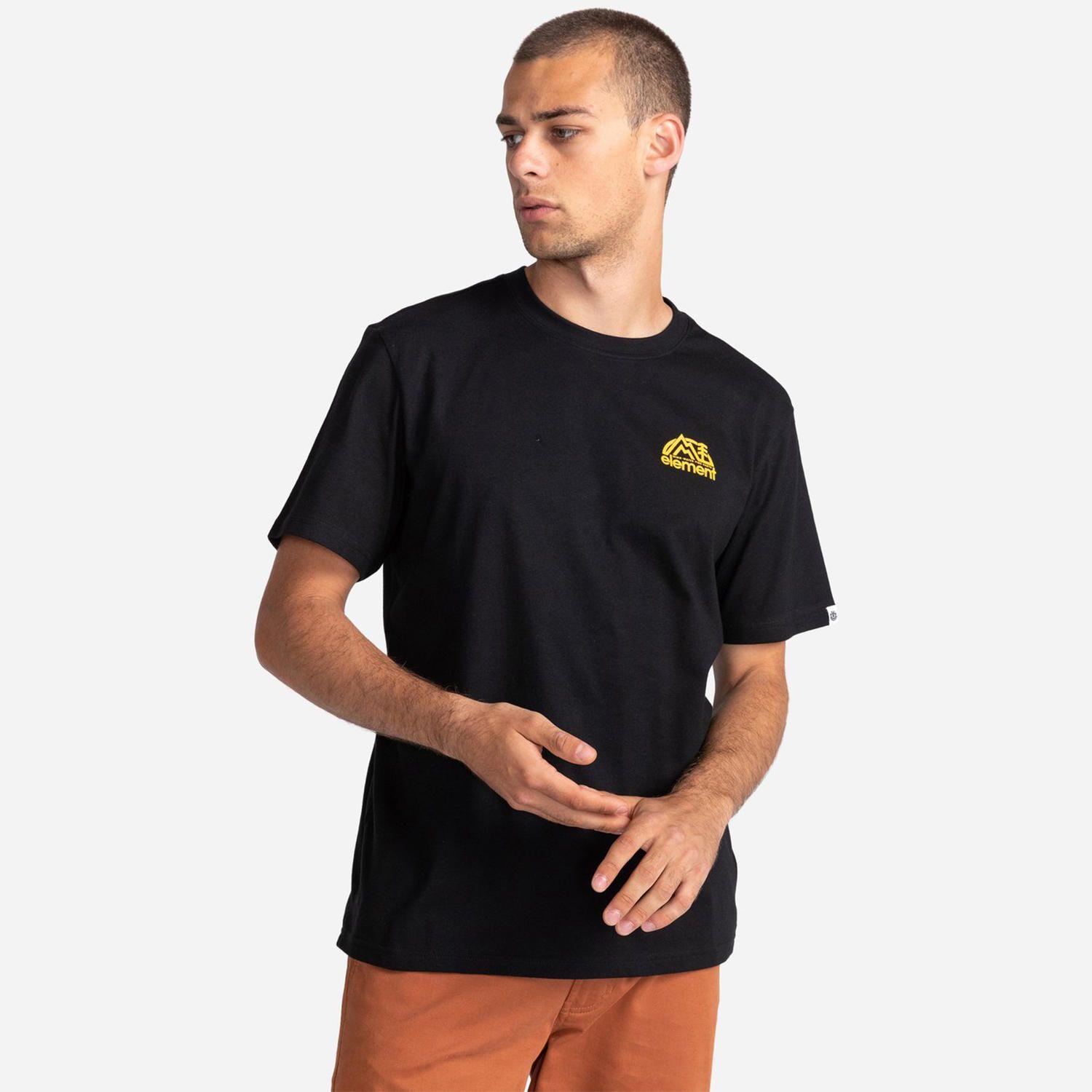 Polera M/C Hombre Burkett Negro-0