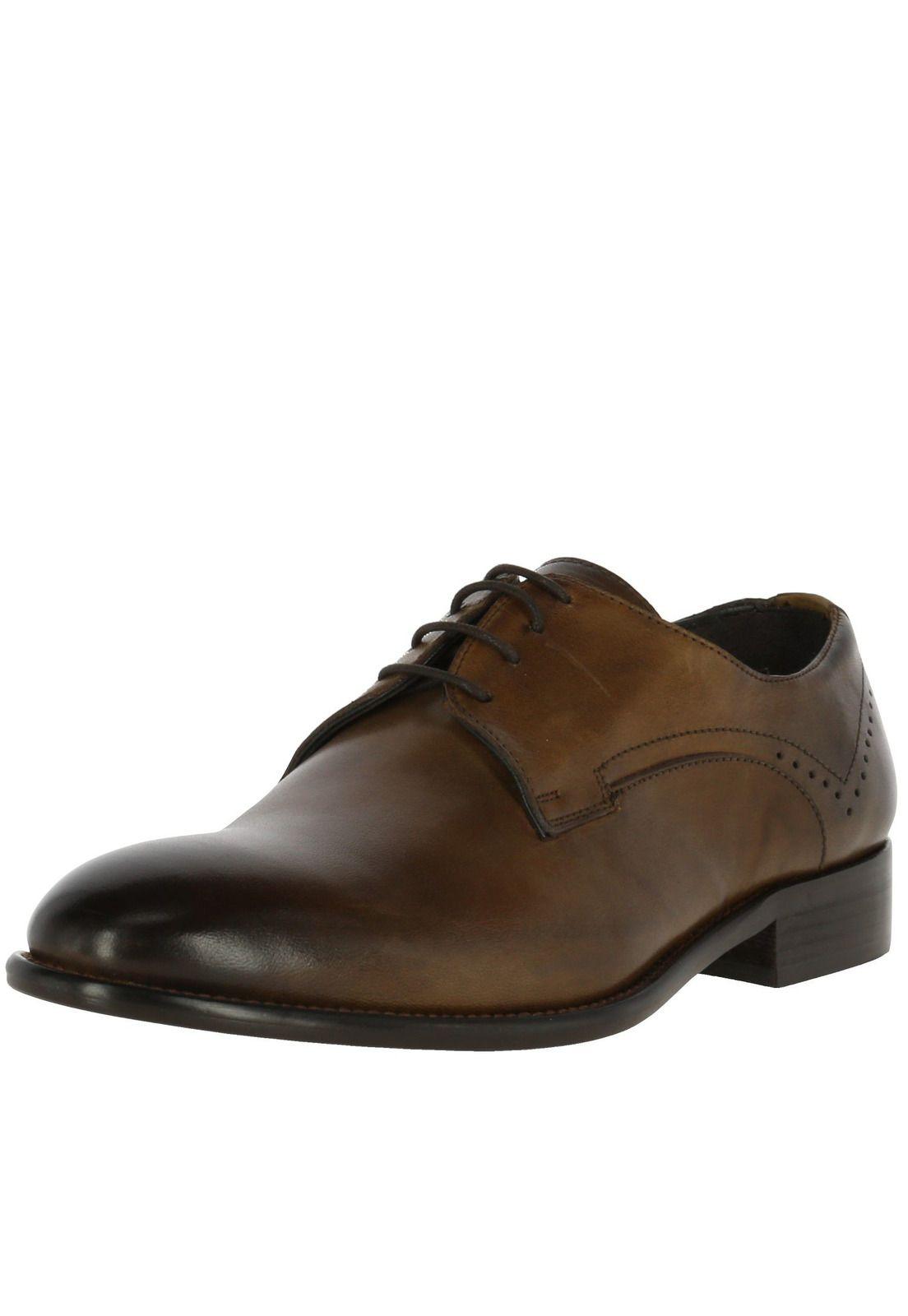 Zapato Cuero Fausto Khaki-2