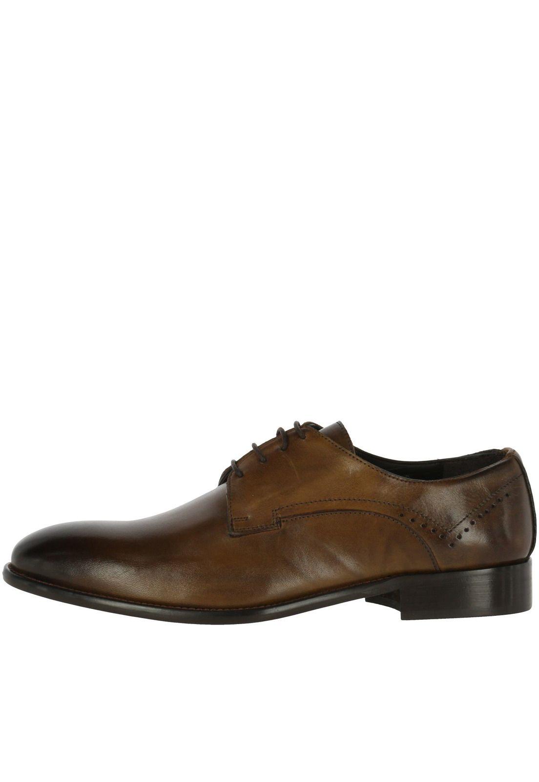 Zapato Cuero Fausto Khaki-3