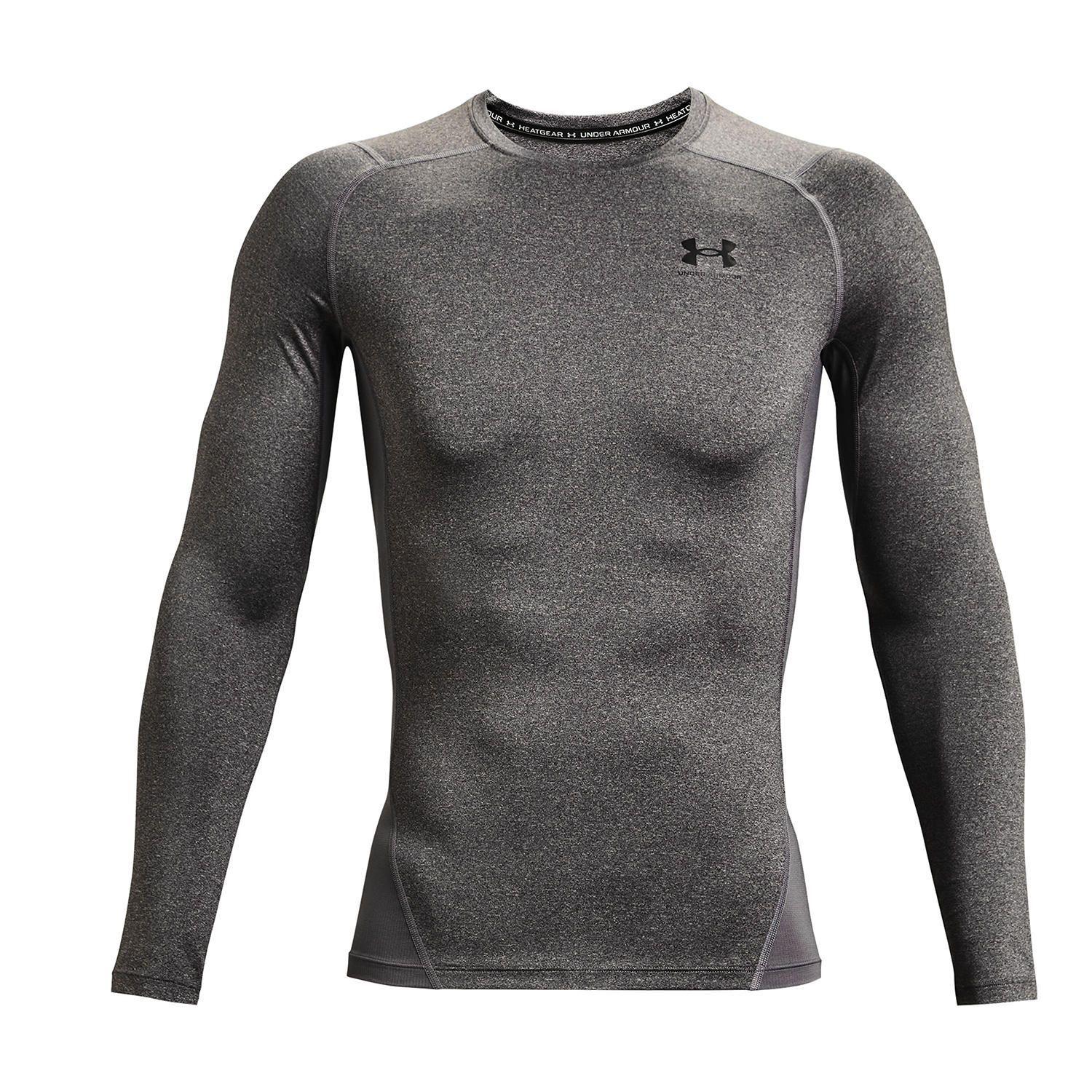 Polera M/L Hombre Ua Hg Armour Comp Gris-0
