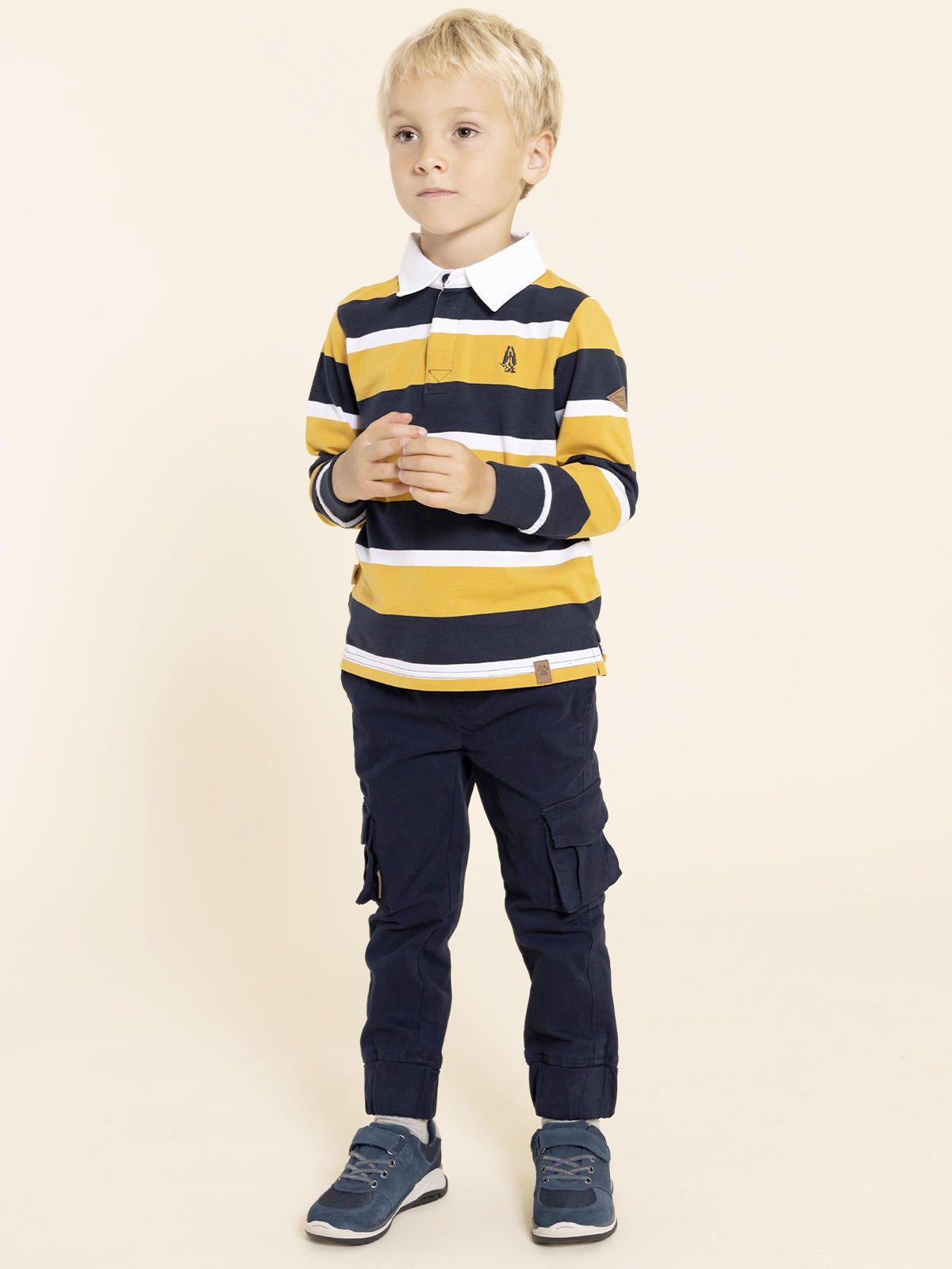 Pantalon Skout Niño Azul-1