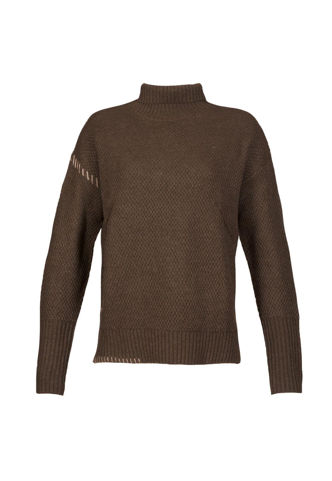 Sweater Cashmere Mujer Anis Verde-0