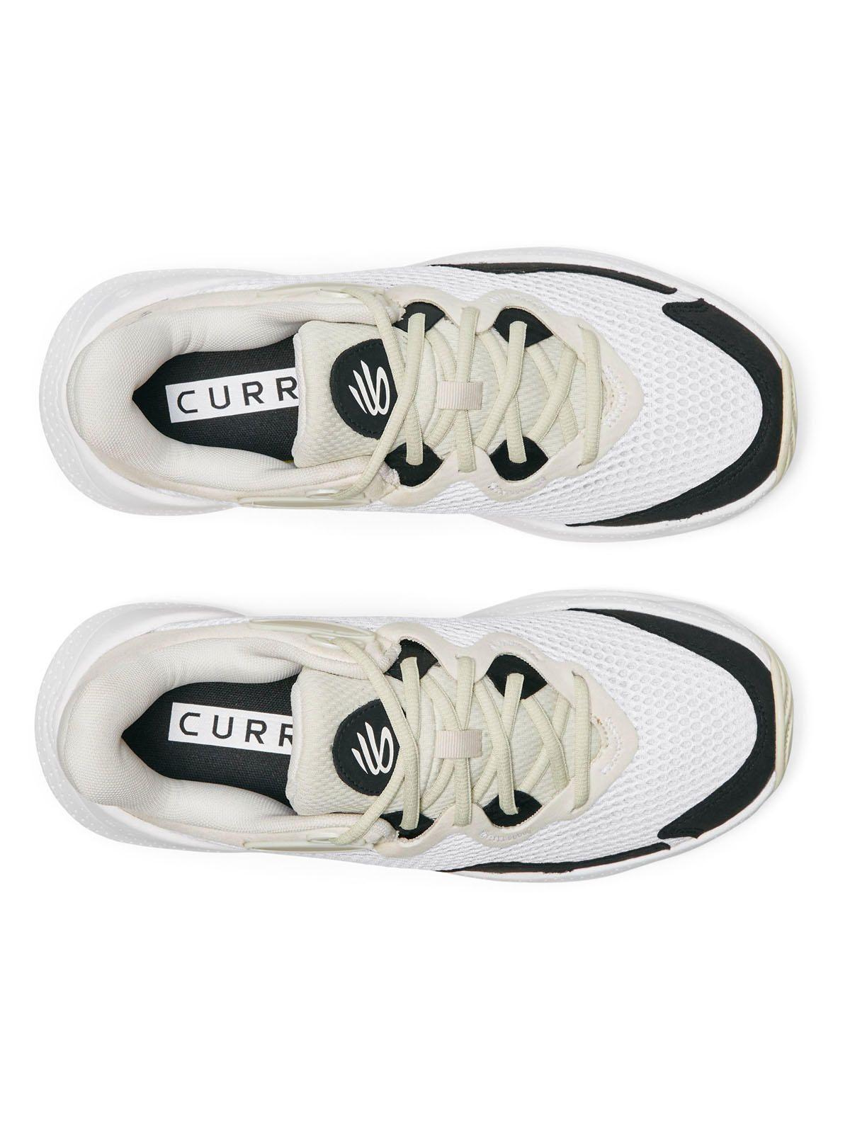 Zapatillas Basketball unisex Curry Blanco-4