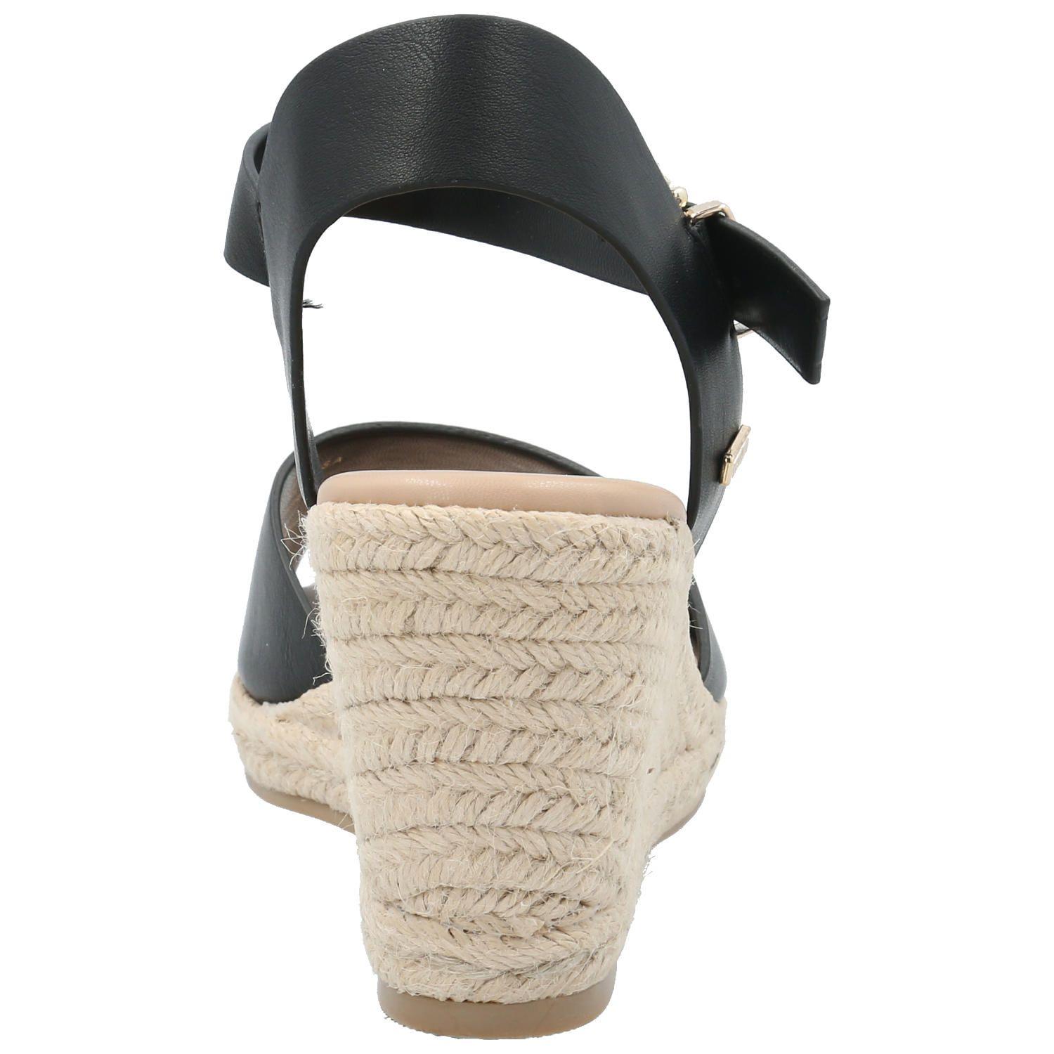 Sandalia Mujer Blu Negro-5