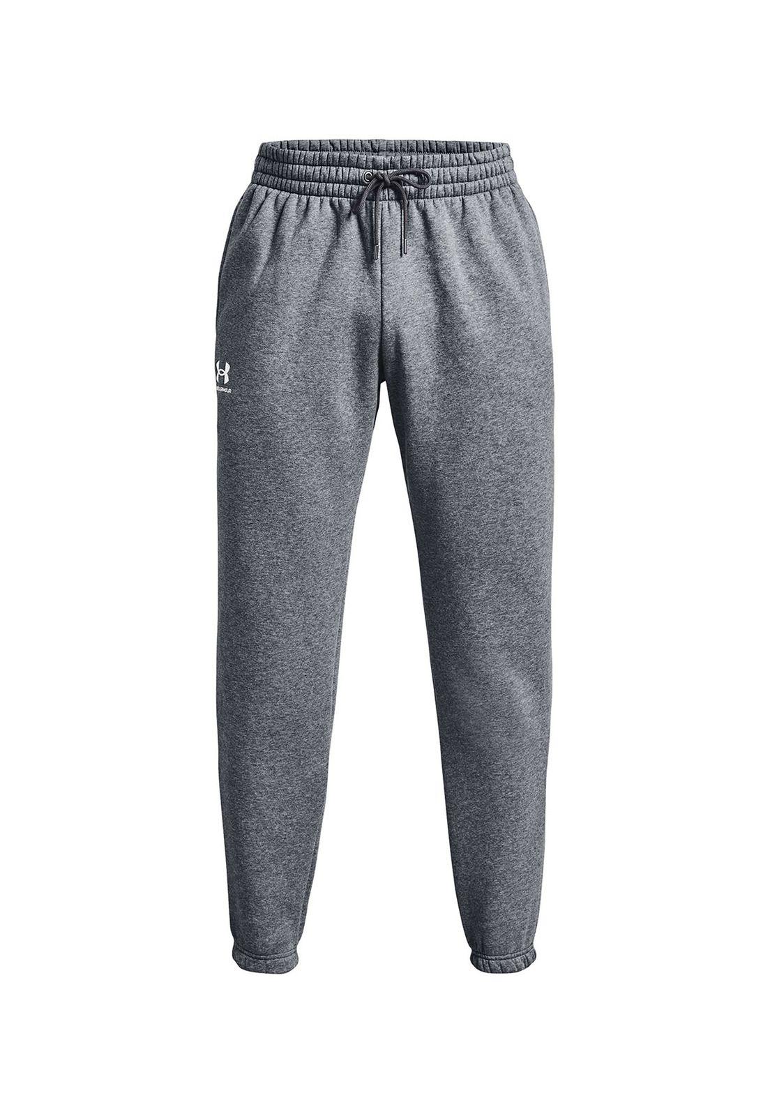 Jogger UA Icon Fleece Para Hombre Gris-0