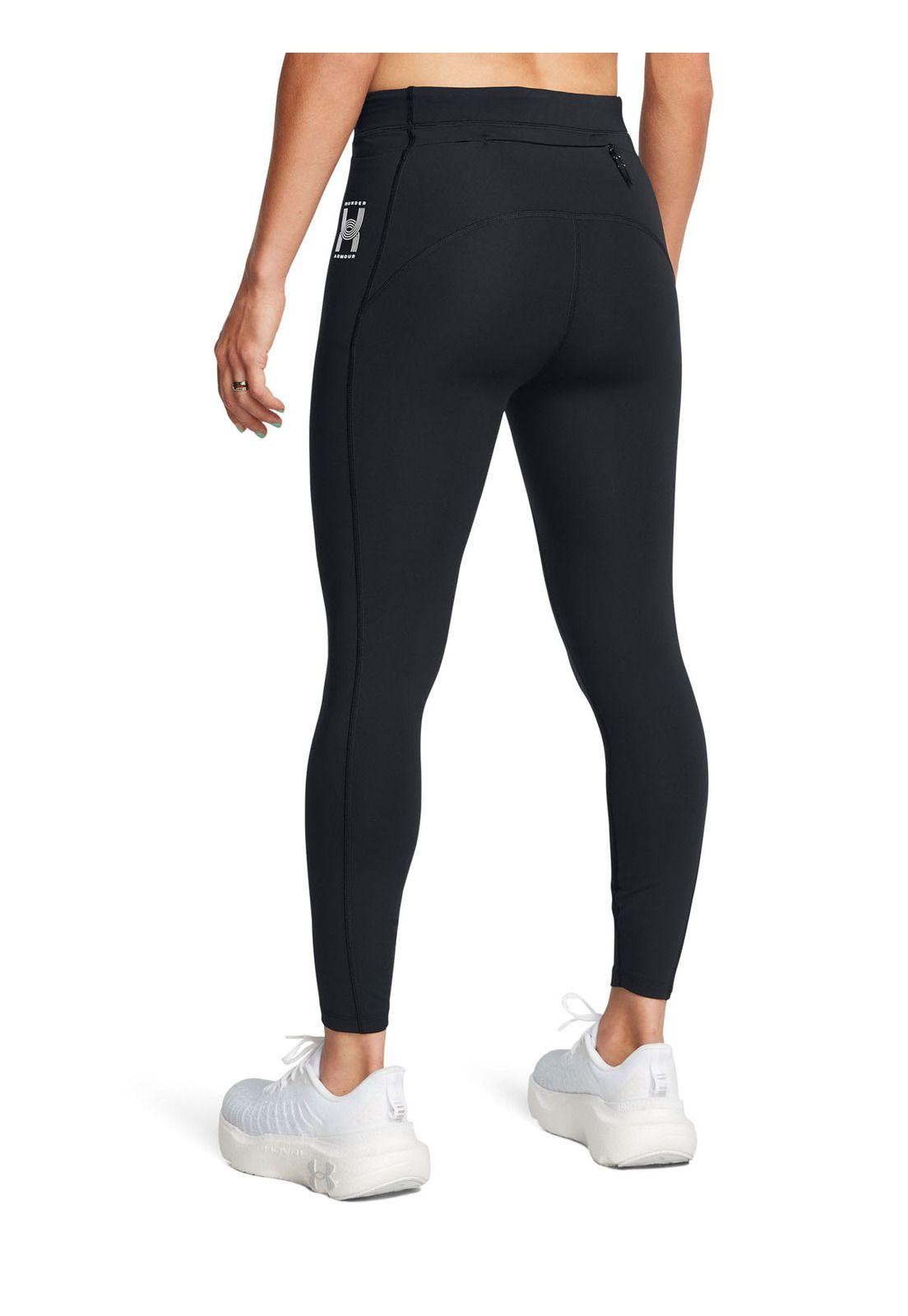Leggings UA Run Anywhere para mujer Negro-4