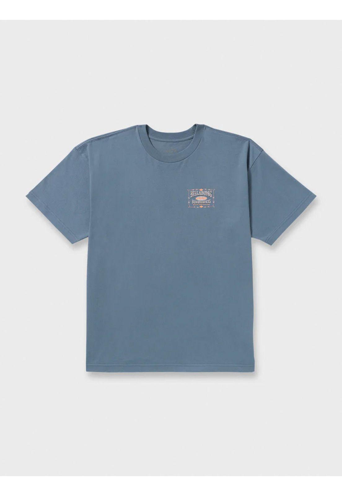 Polera M/C Hombre Double Spread Dg SS Azul-0