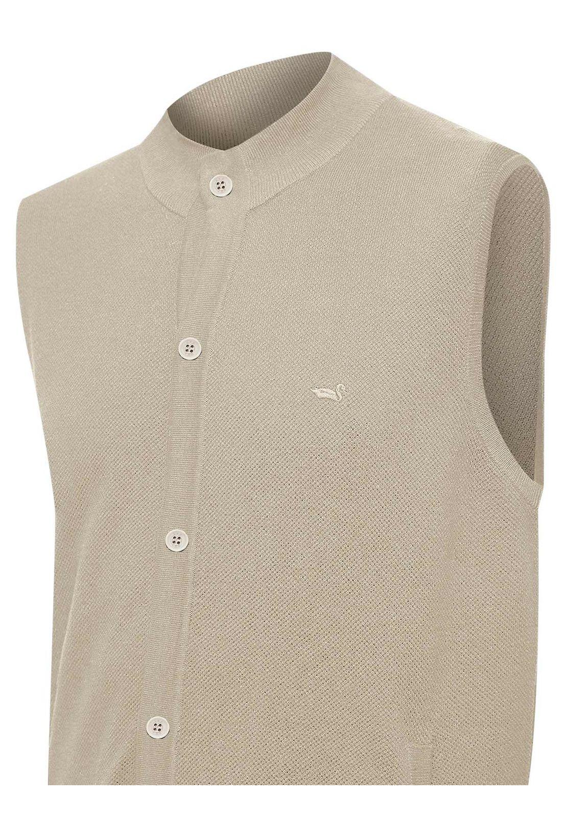 Sweater Algodón Orgánico Hombre Vera Gris-3