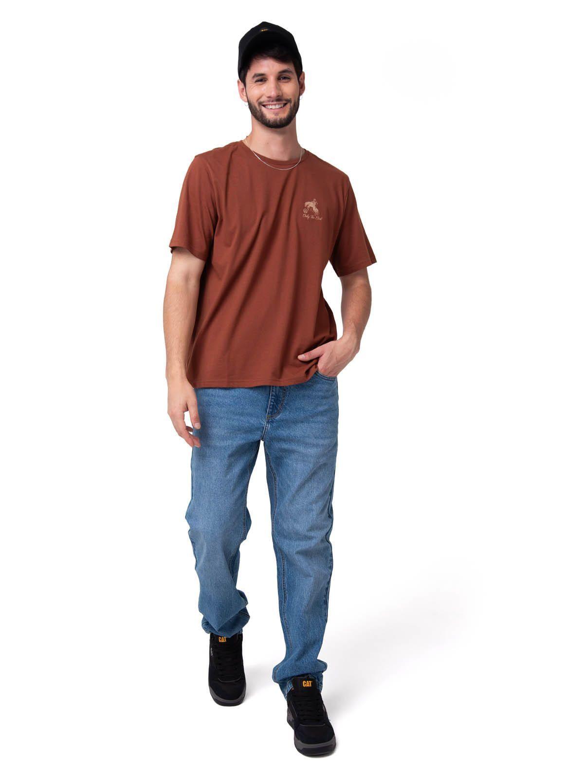 Jeans Rectos Hombre Comfort Rigid Azul-5