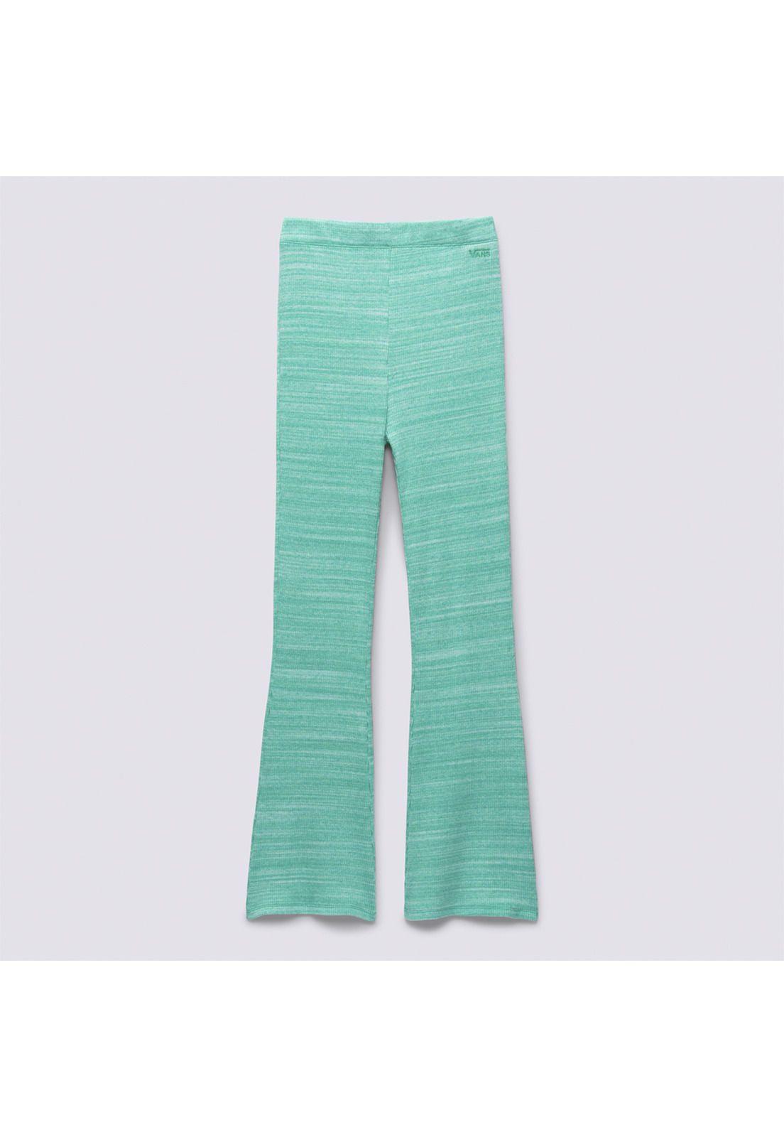 Calza Pantalón Cosmos Flare Pant Celeste Mujer-5
