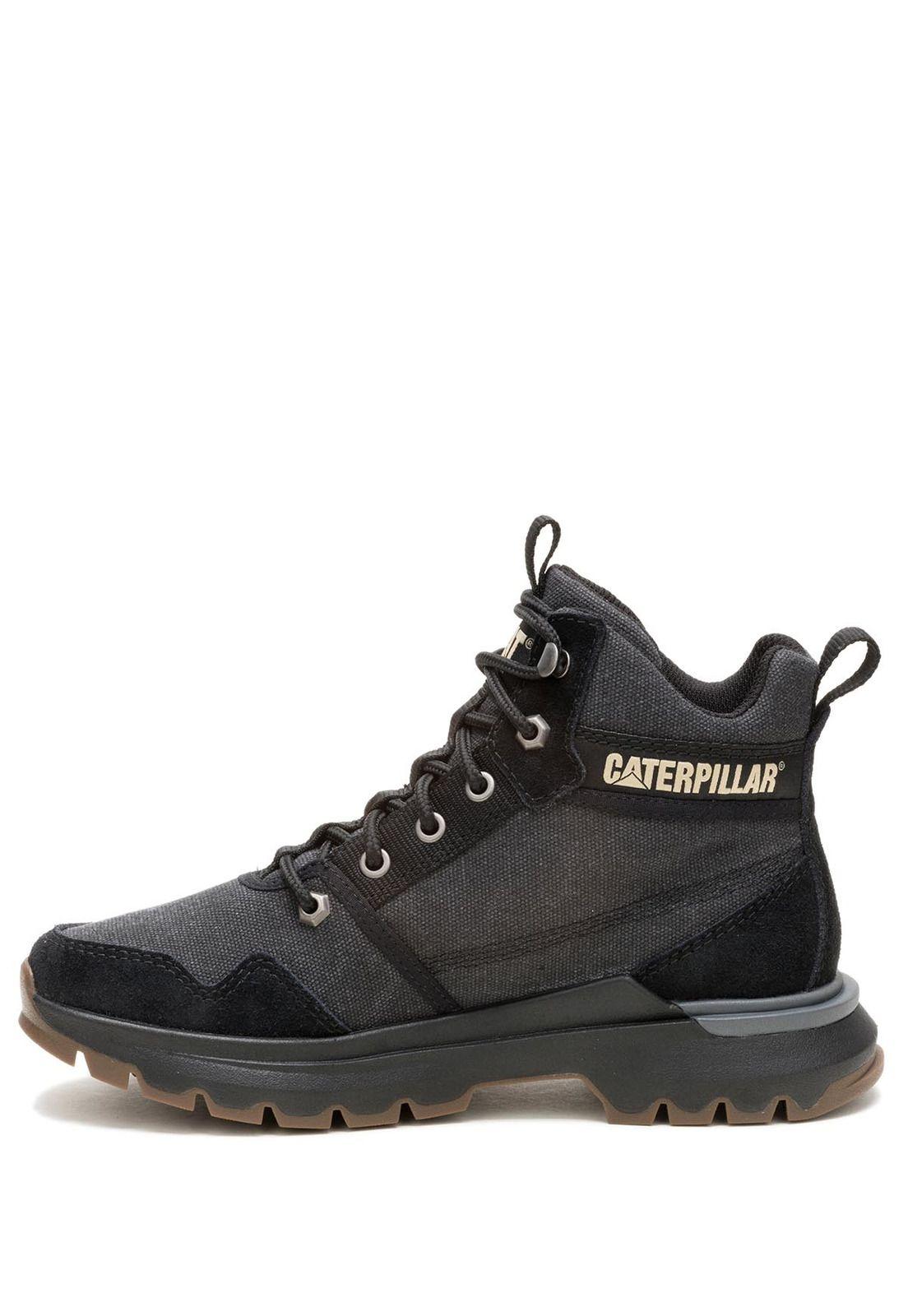 Zapatilla con Caña Colorado Sneaker Mujer Negra-3