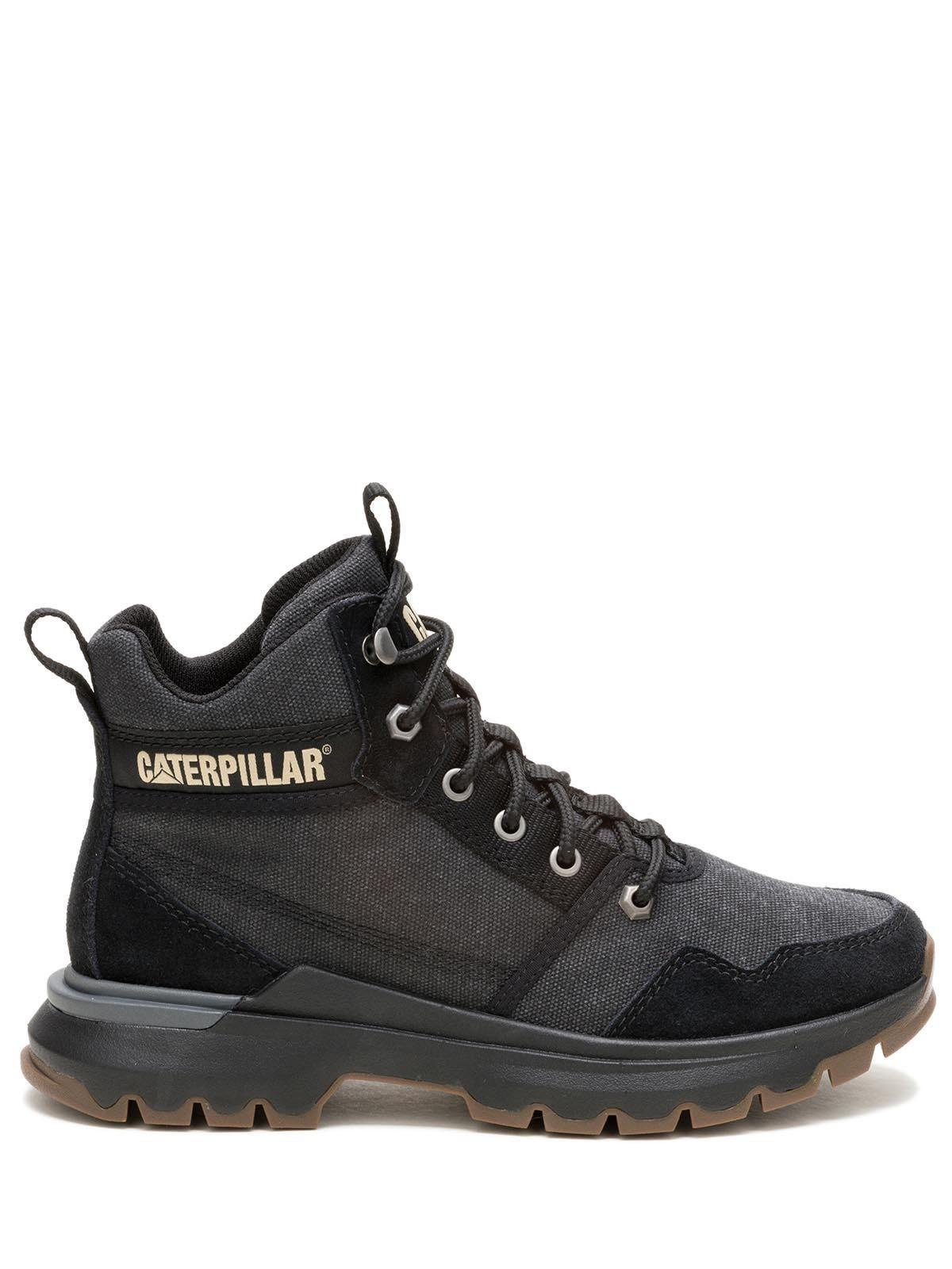 Zapatilla con Caña Colorado Sneaker Mujer Negra-1