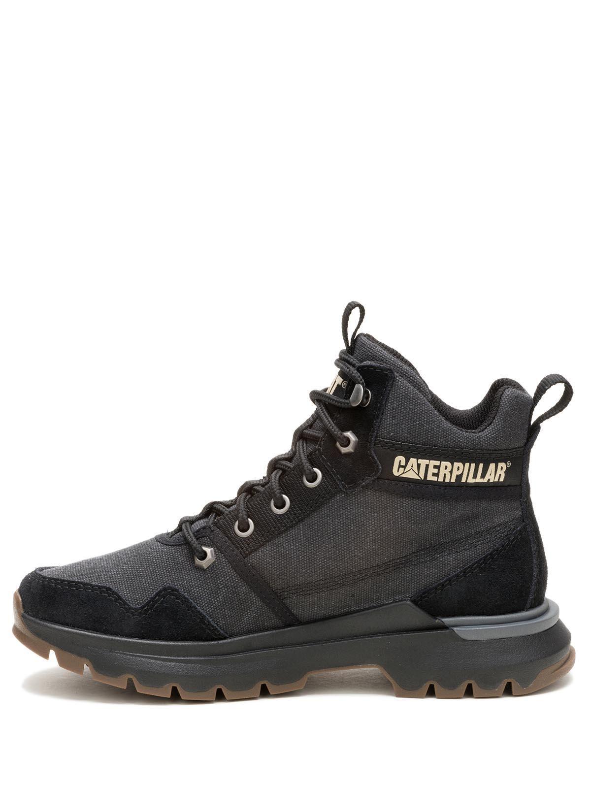 Zapatilla con Caña Colorado Sneaker Mujer Negra-3